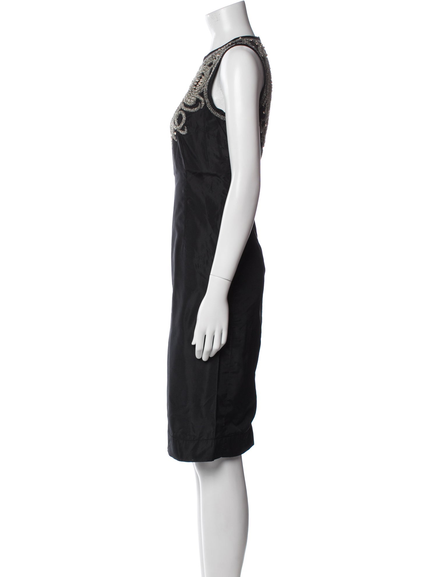 Balenciaga Silk Knee-Length Dress