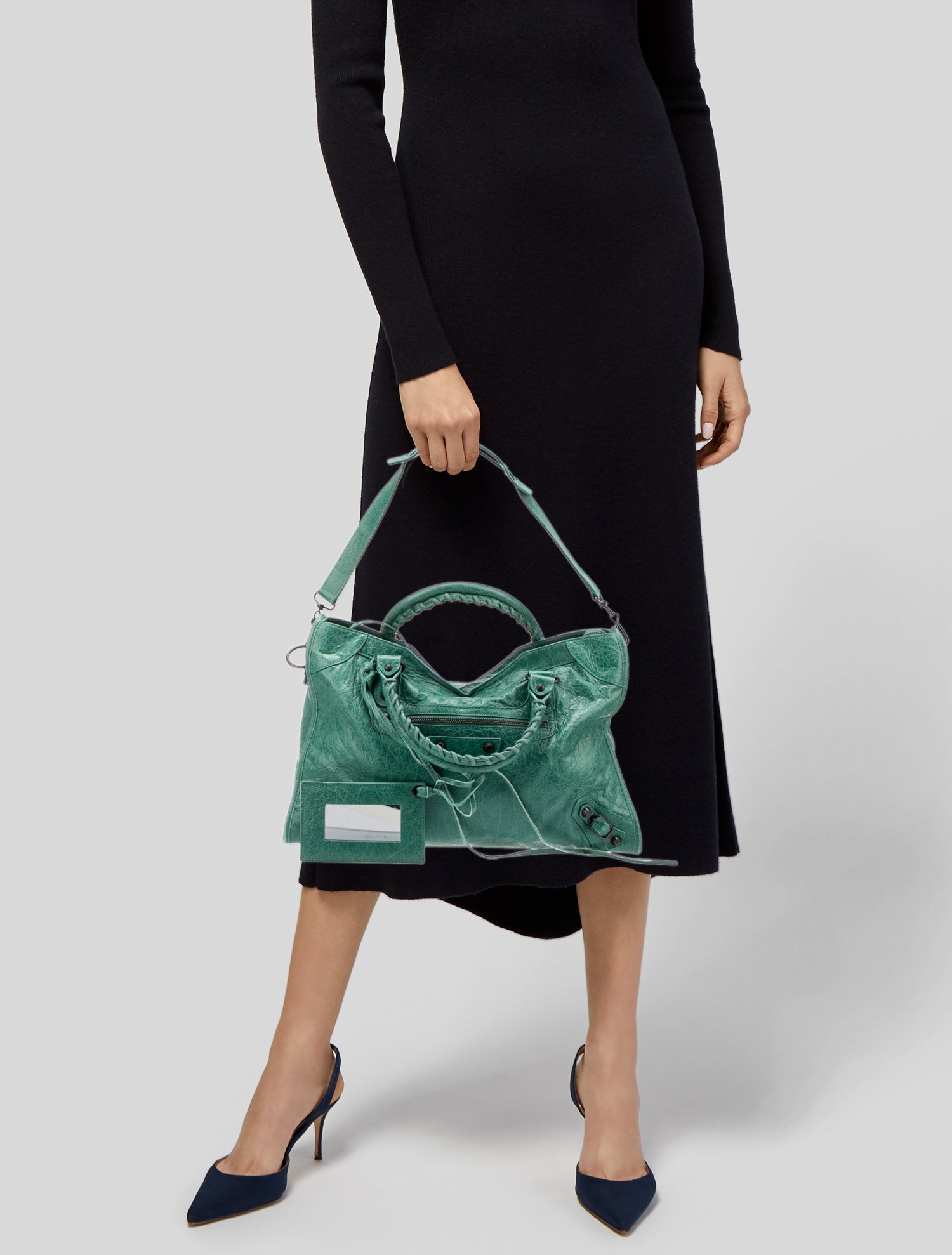 Balenciaga Leather Motocross Classic City Vintage