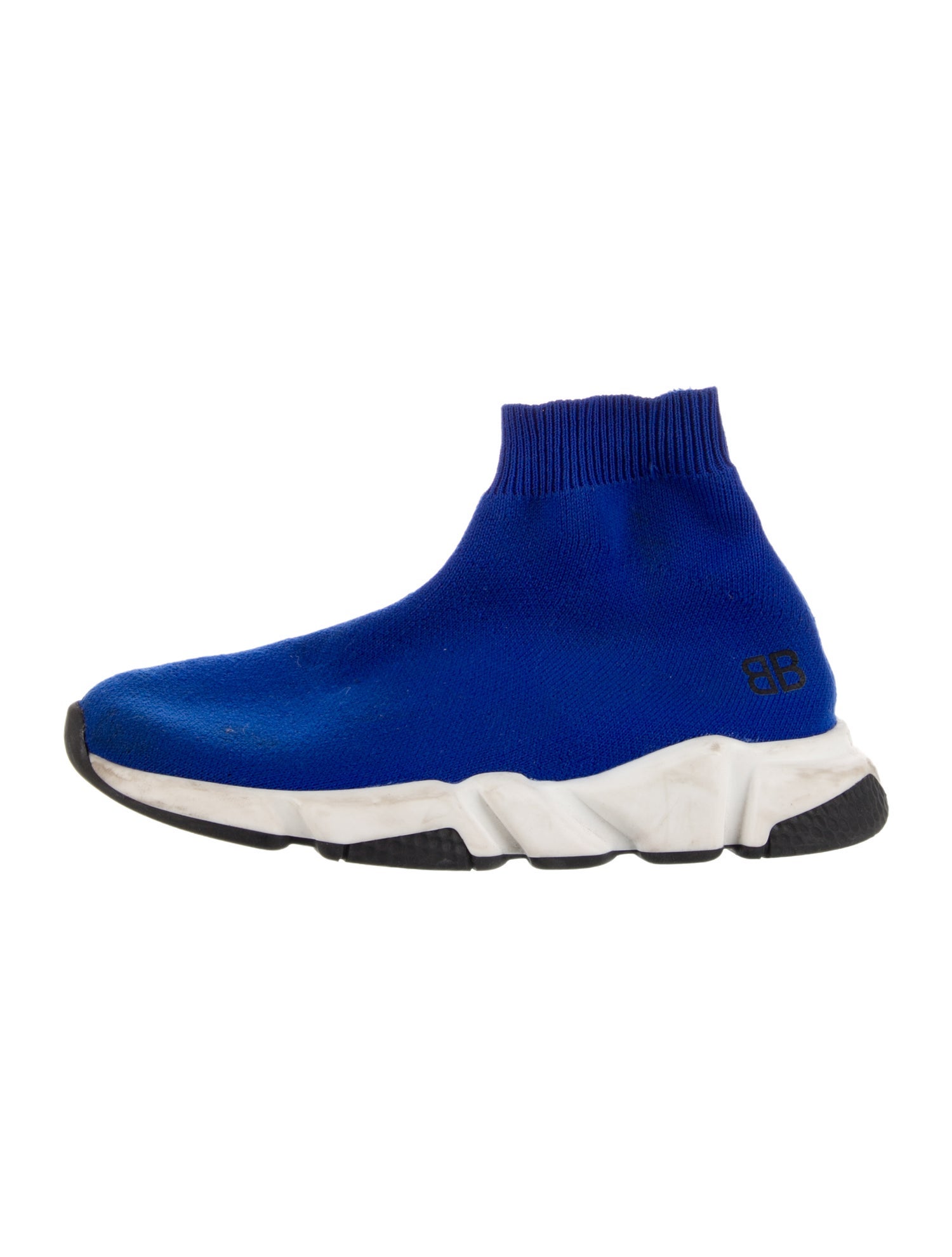 Balenciaga Boys' Knitted High Top Sneakers