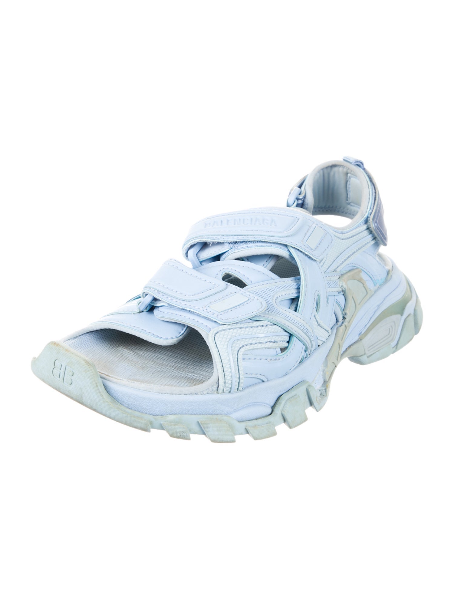 Balenciaga Rubber Gladiator Sandals