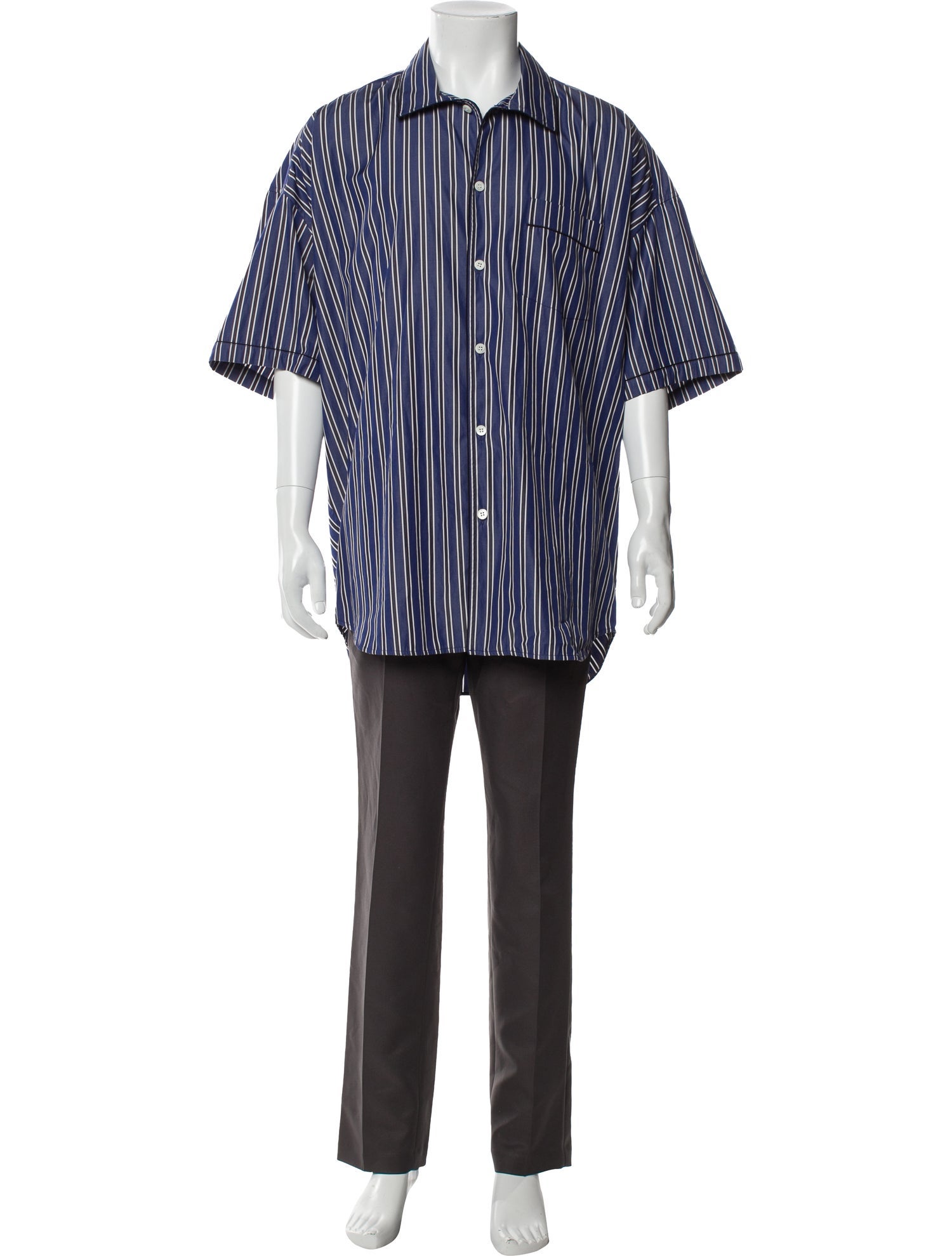 Balenciaga 2020 Signature Logo Shirt