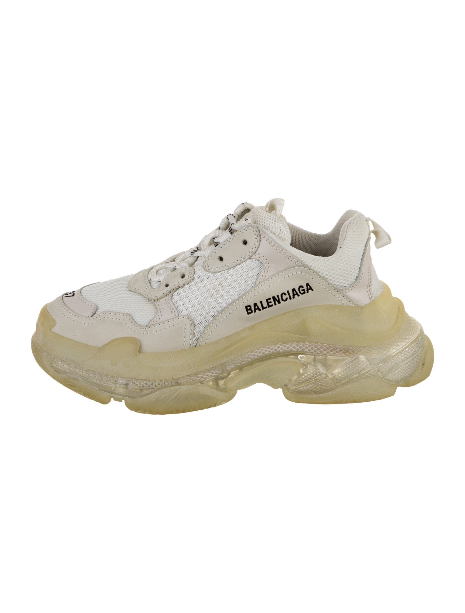 Balenciaga Triple S 'Clear Sole' Chunky Sneakers