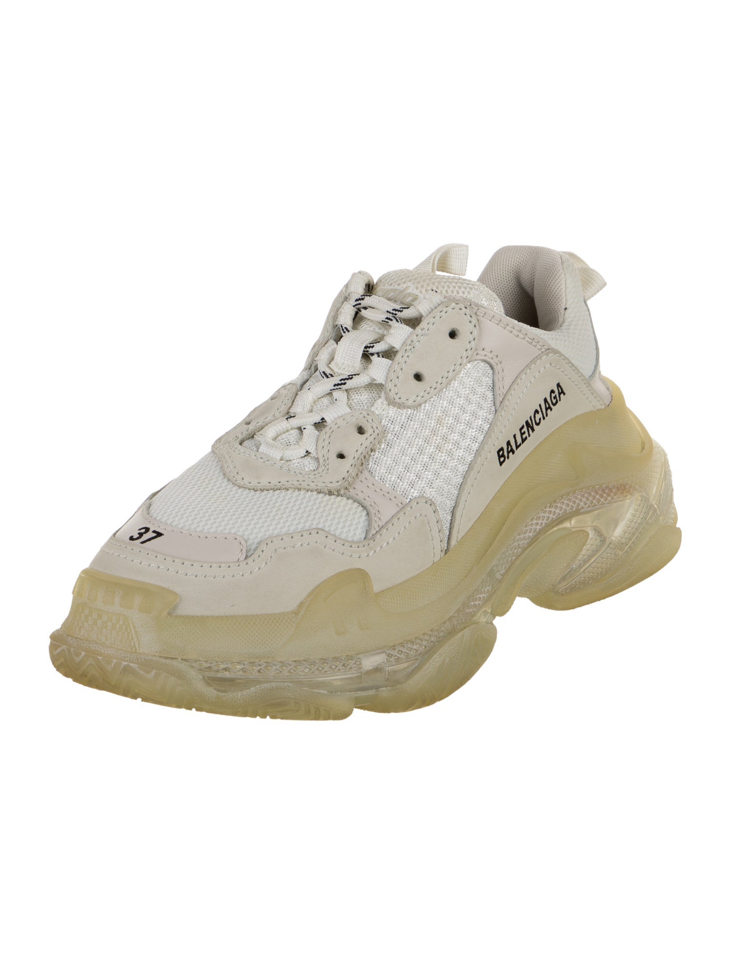 Balenciaga Triple S 'Clear Sole' Chunky Sneakers