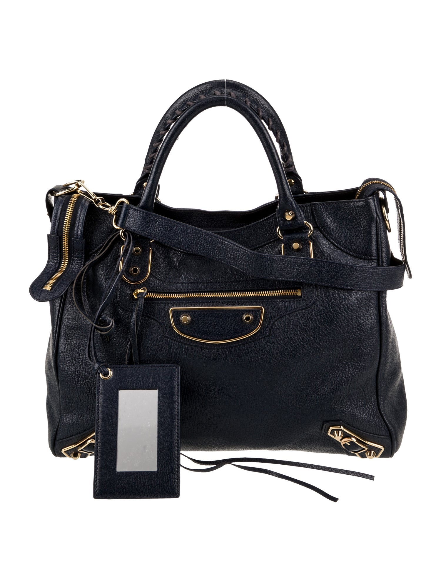 Balenciaga Leather Motocross Classic City