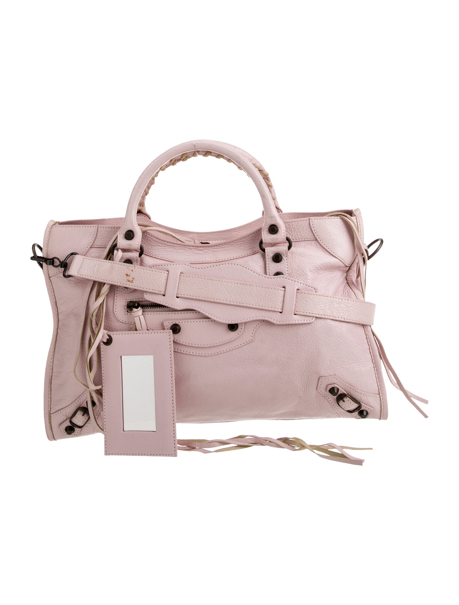 Balenciaga Leather Top Handle Bag