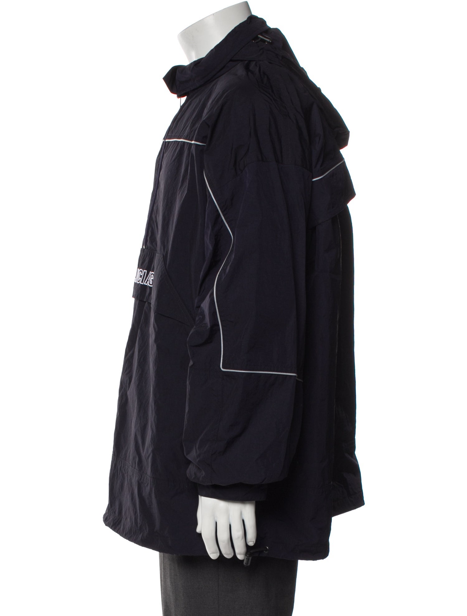 Balenciaga 2019 Graphic Print Windbreaker