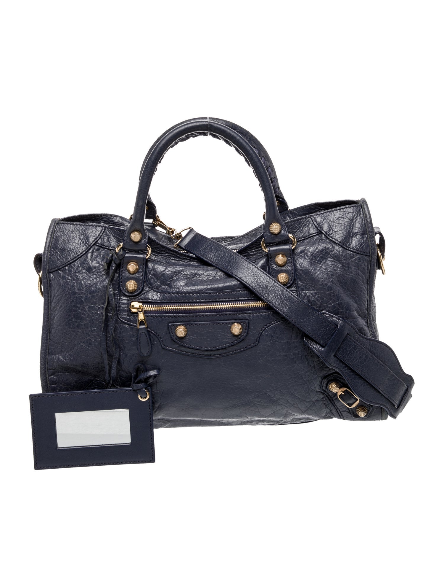 Balenciaga Leather Motocross Classic City