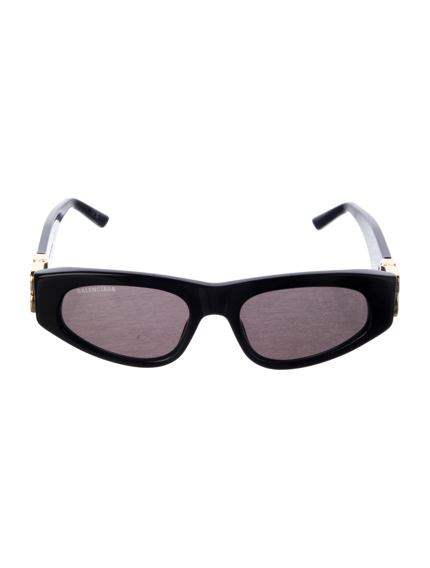 Balenciaga Square Tinted Sunglasses