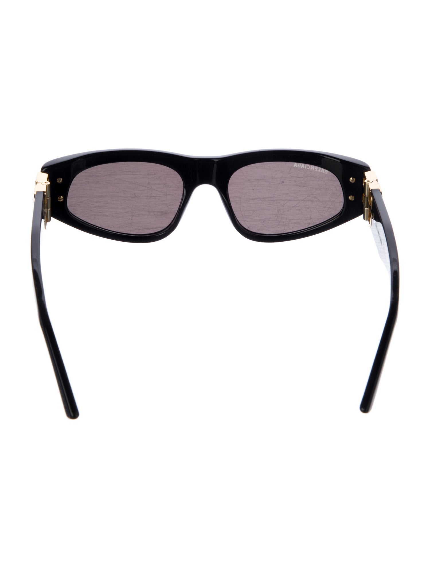 Balenciaga Square Tinted Sunglasses