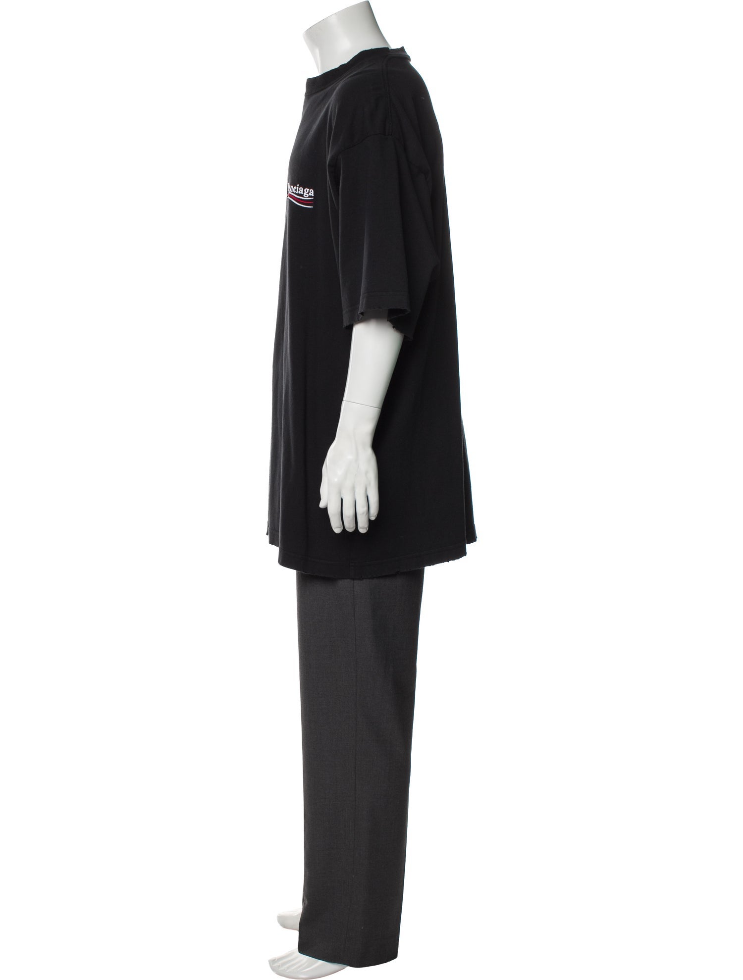 Balenciaga 2021 'Campaign Logo' T-Shirt