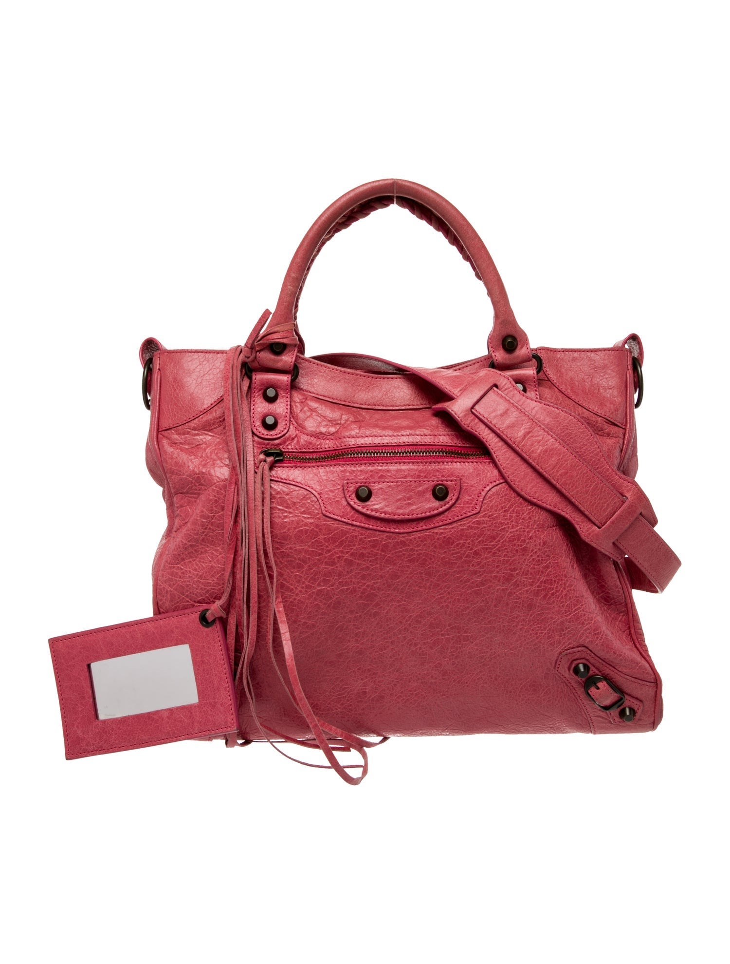 Balenciaga Leather Motocross Classic City