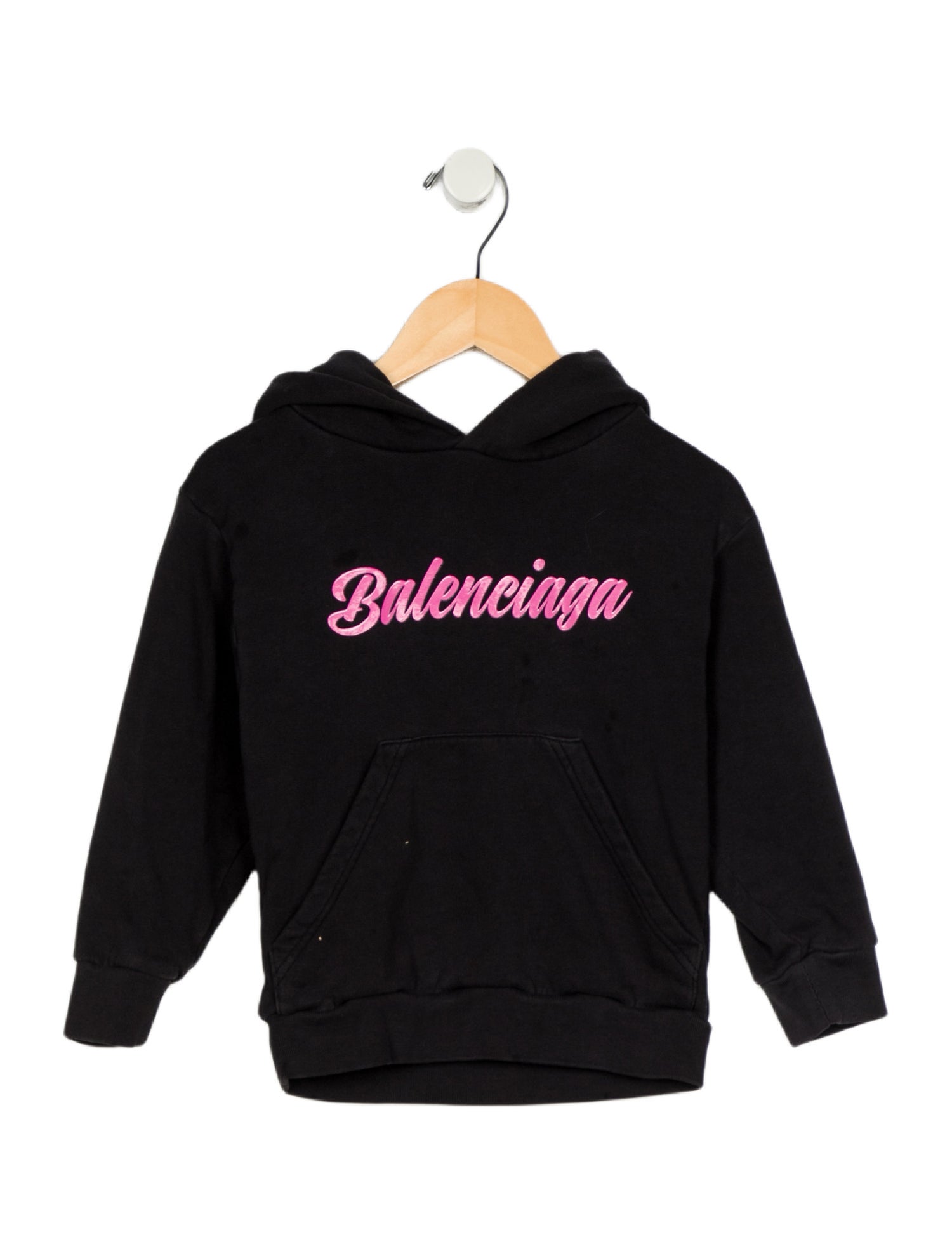 Balenciaga Girls' Graphic Logo Hoodie