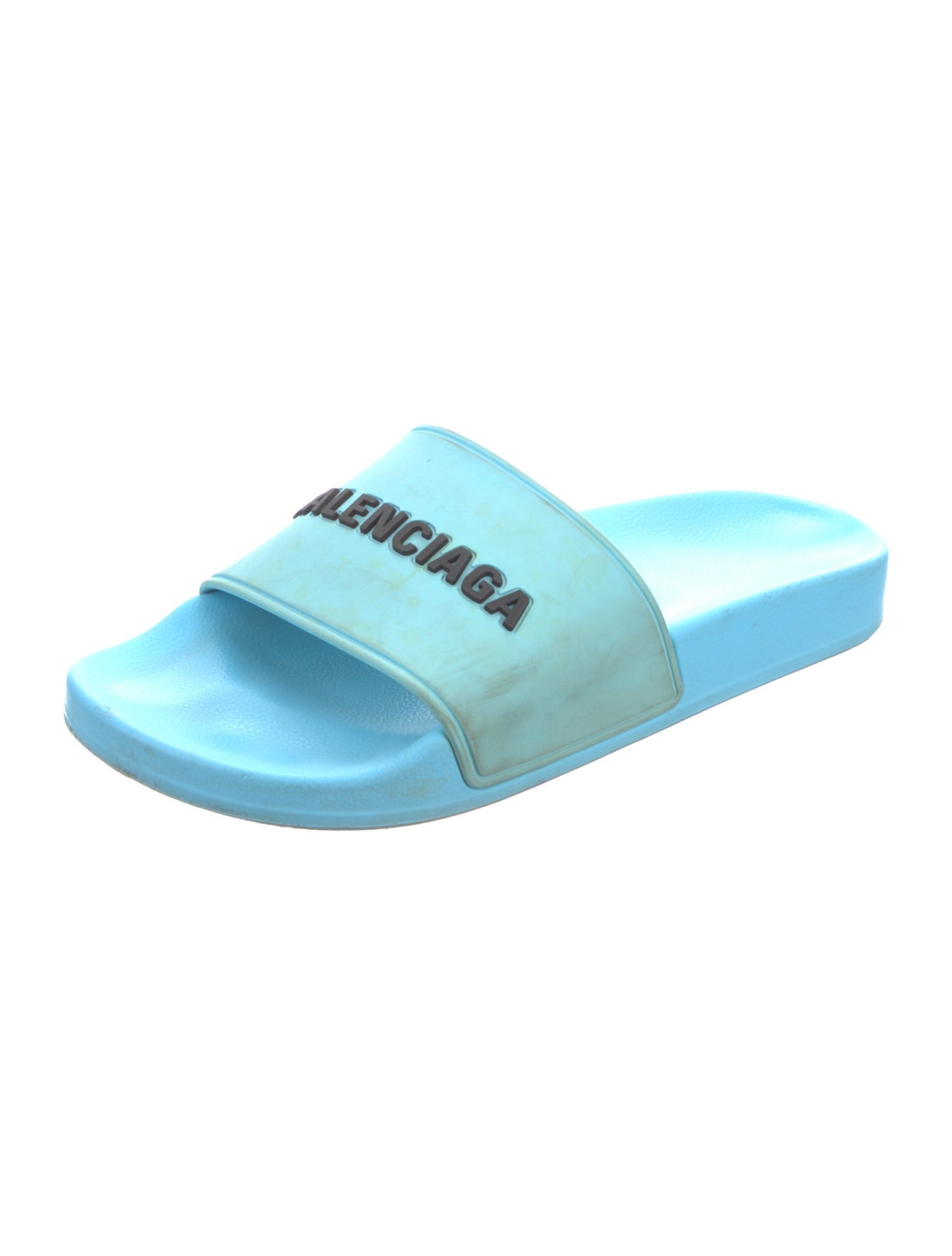 Balenciaga Rubber Printed Slides