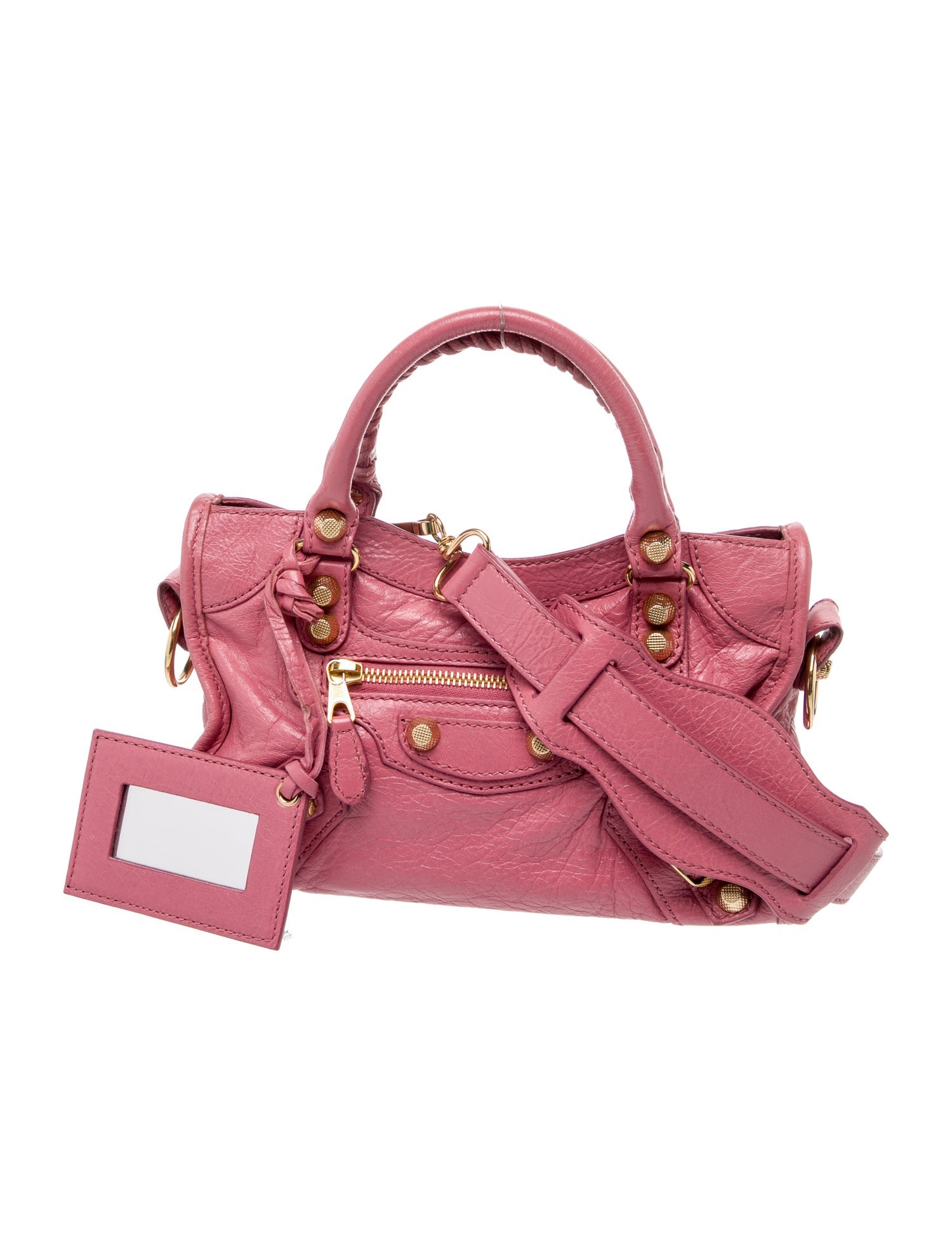 Balenciaga Leather Motocross City Giant Mini