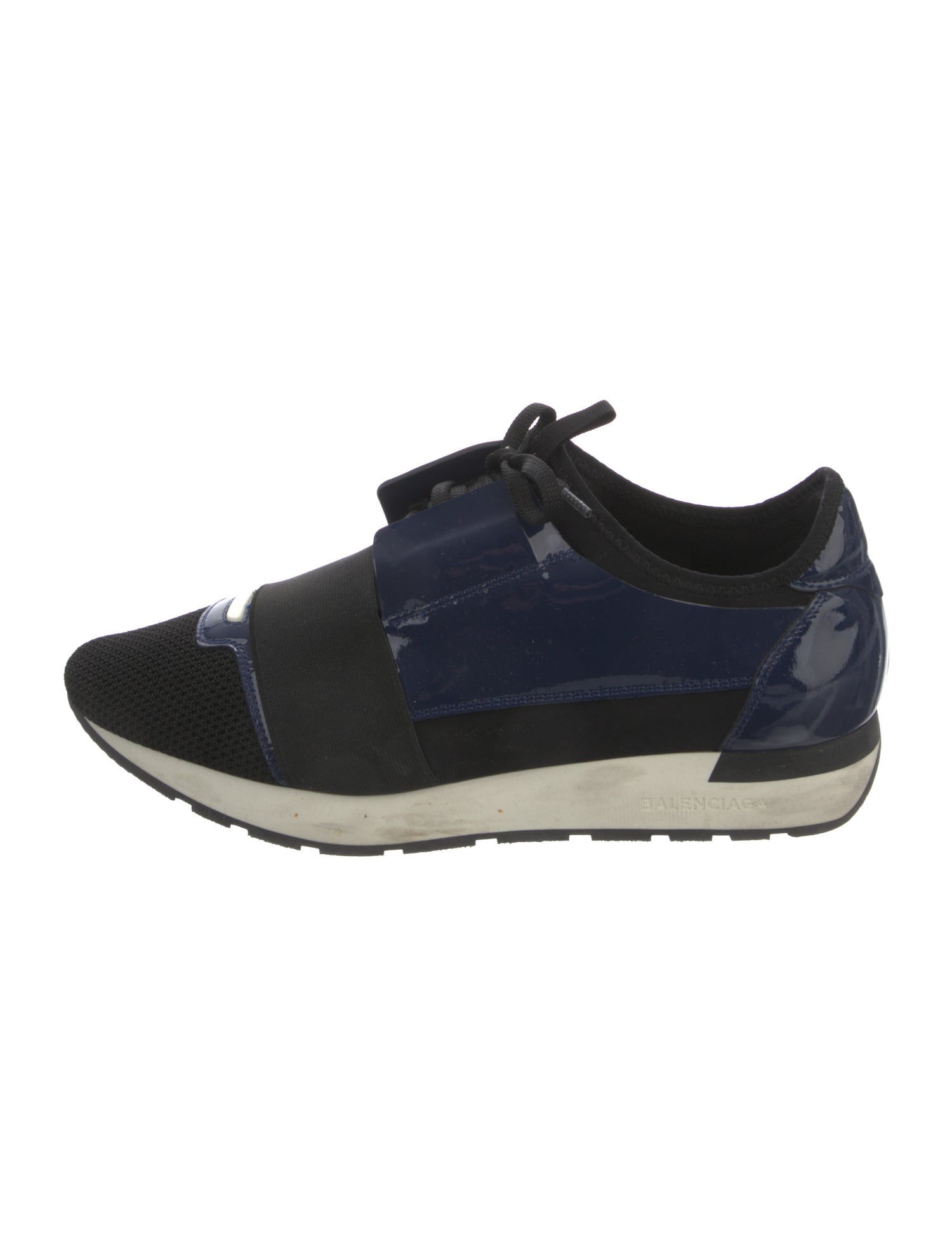 Balenciaga Race Runner 'Black Navy' Sneakers