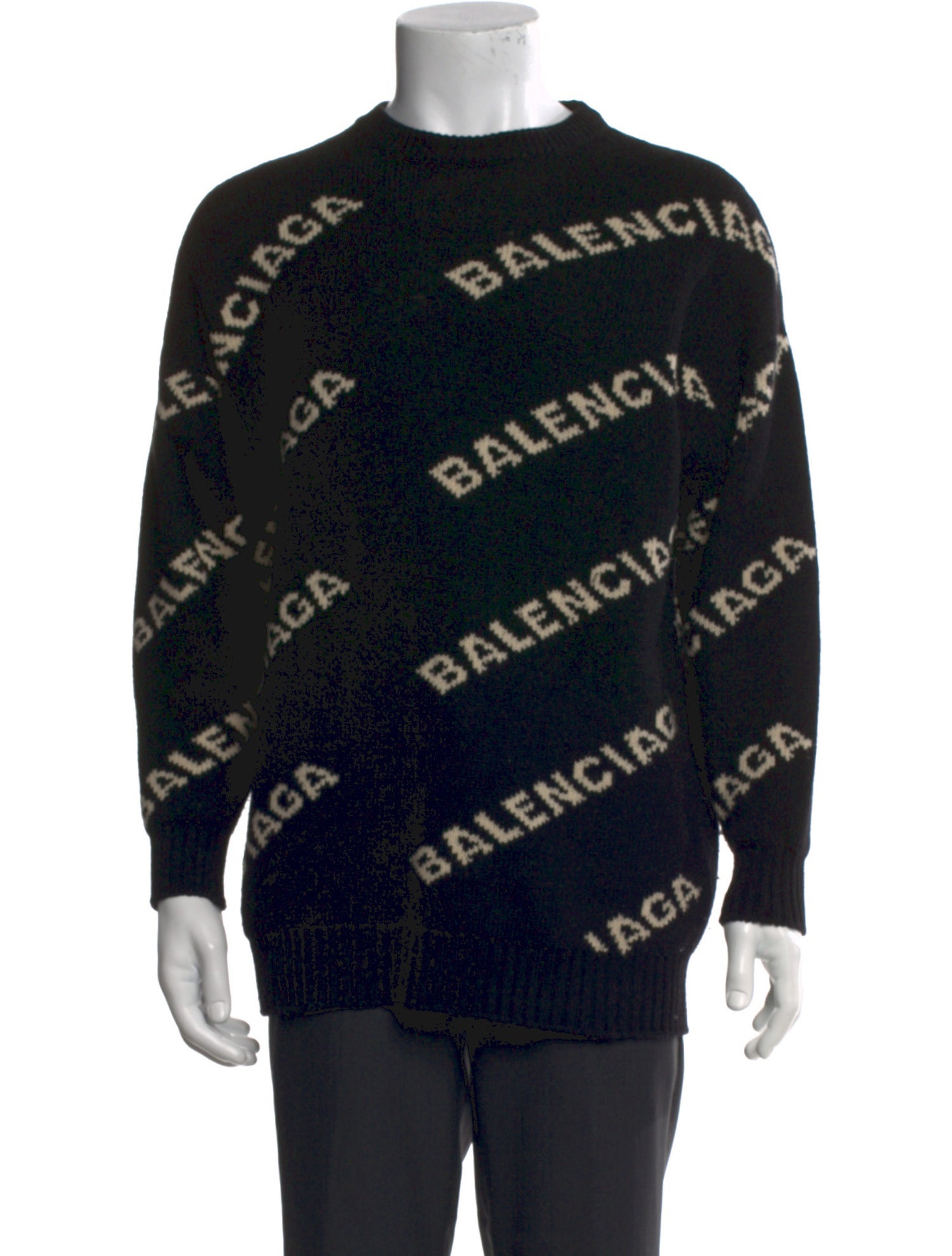 Balenciaga 2019 Printed Pullover