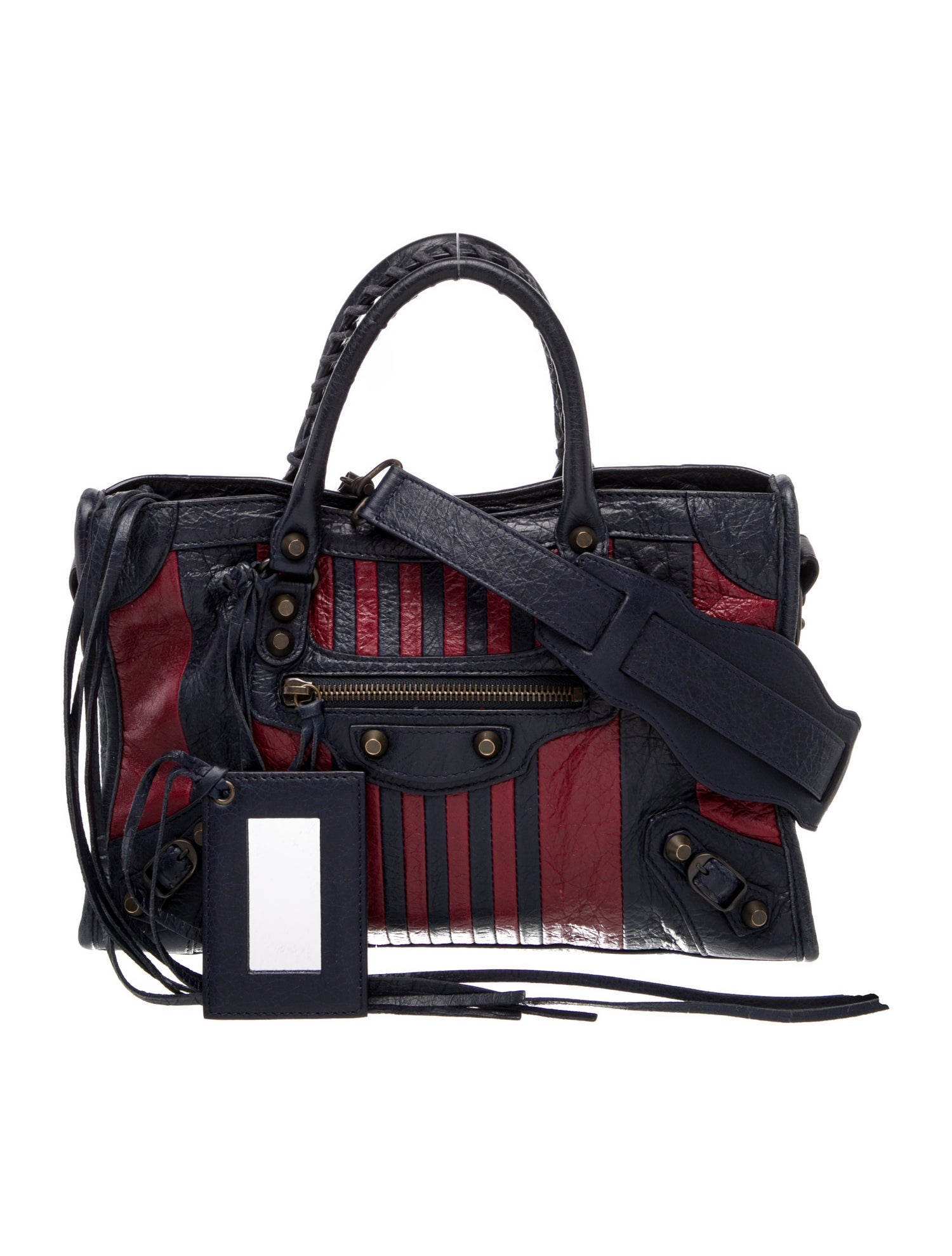 Balenciaga Leather Motocross Classic City