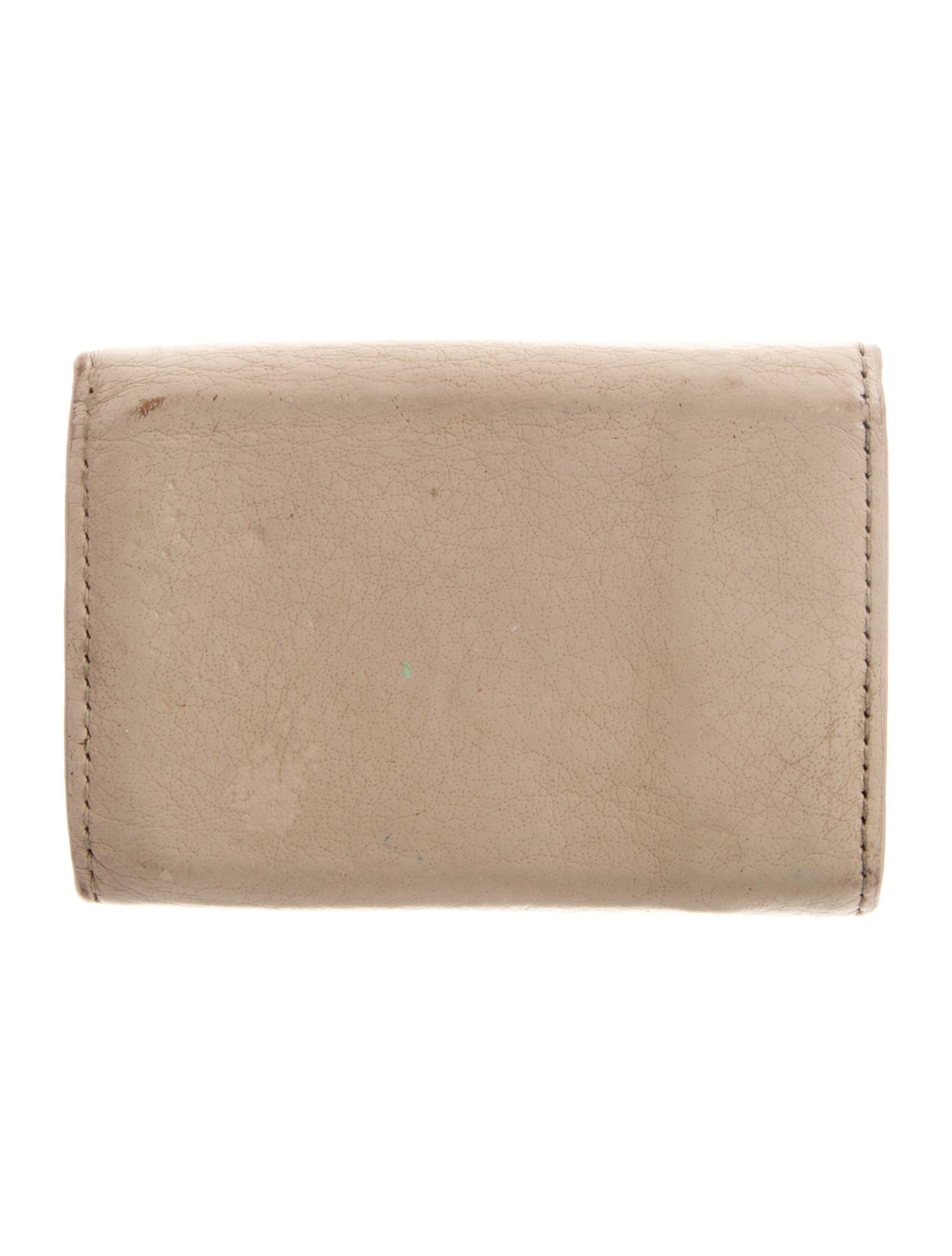 Balenciaga Mini Papier Leather Wallet