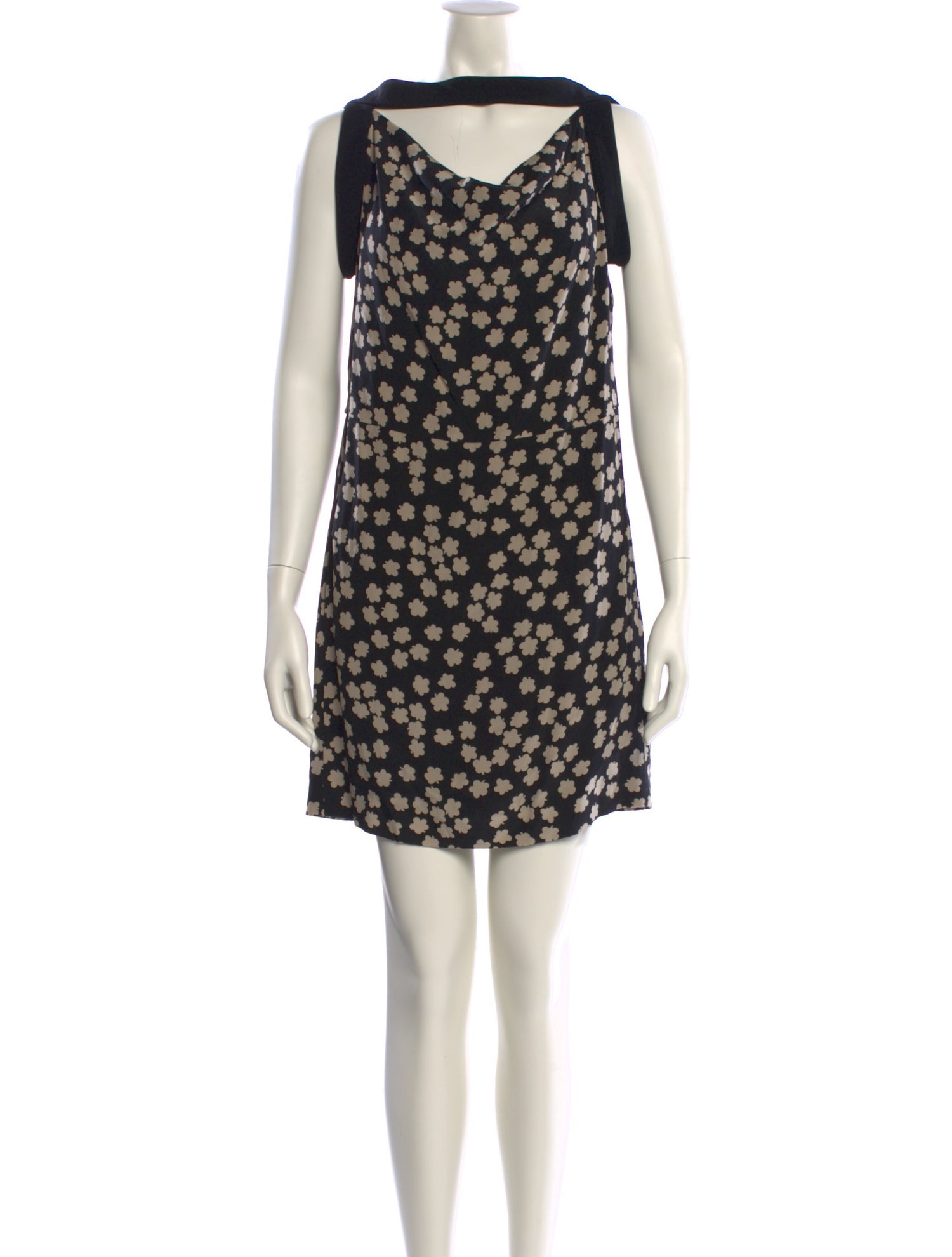 Balenciaga Silk Mini Dress