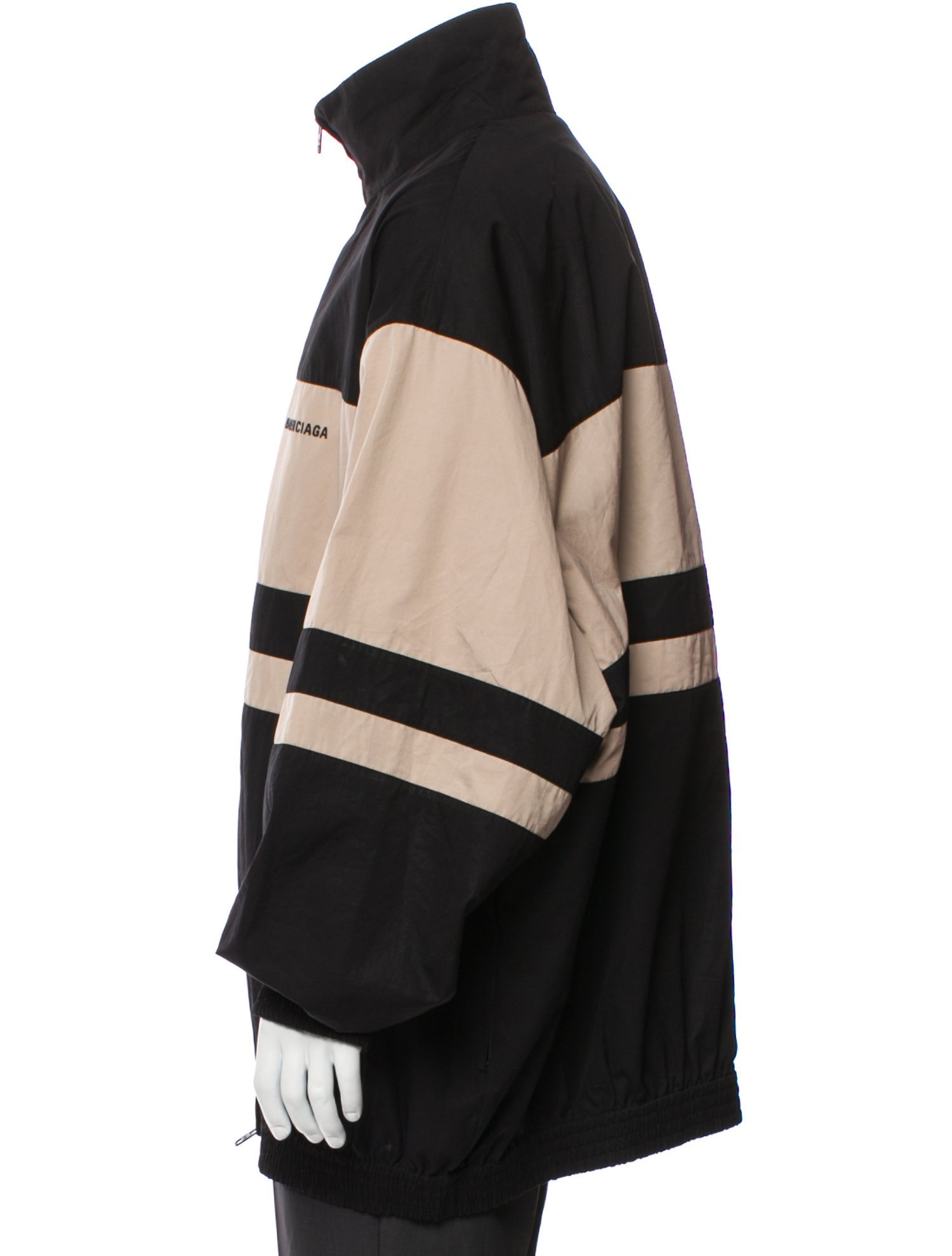 Balenciaga 2020 Signature Logo Windbreaker