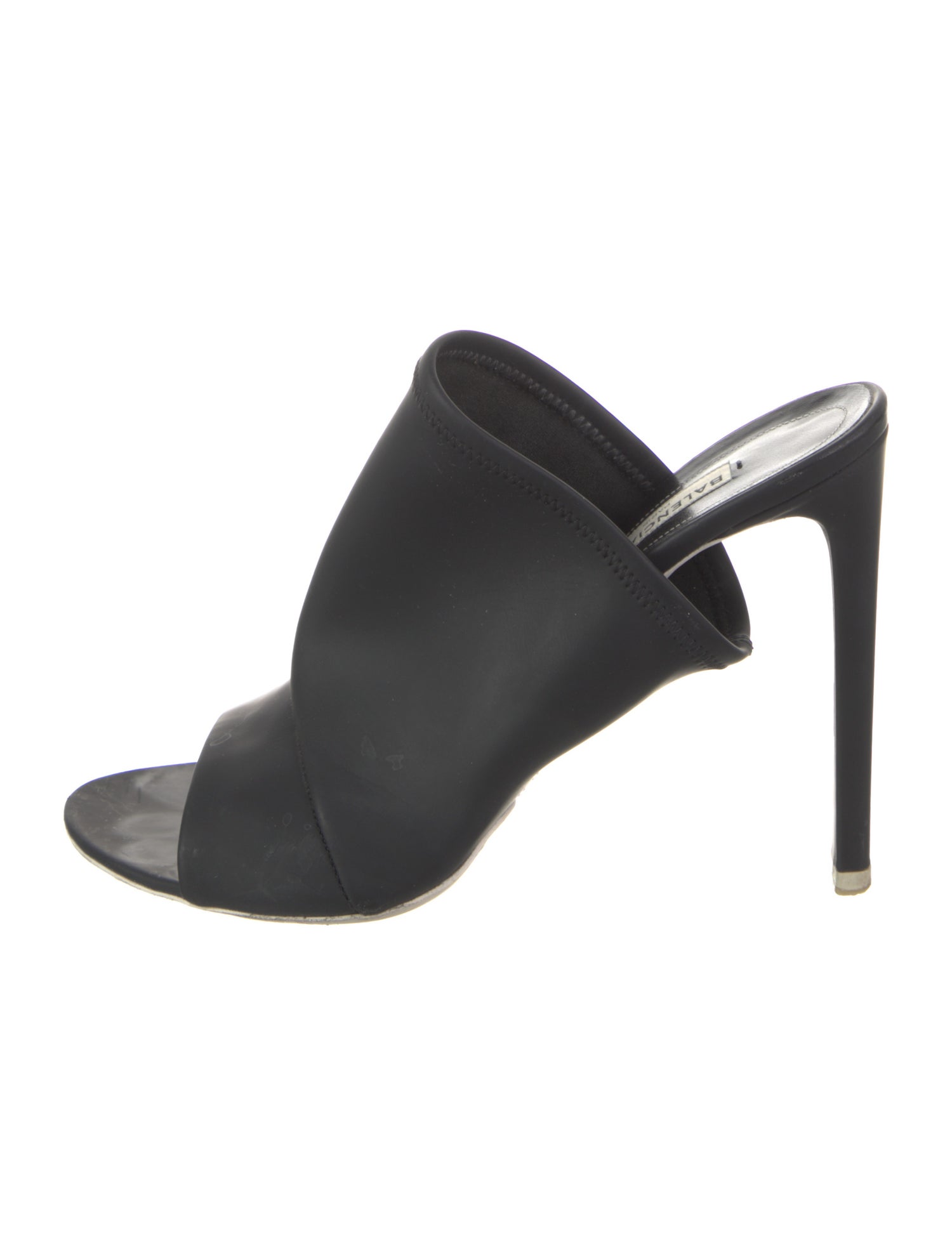 Balenciaga Leather Slingback Sandals