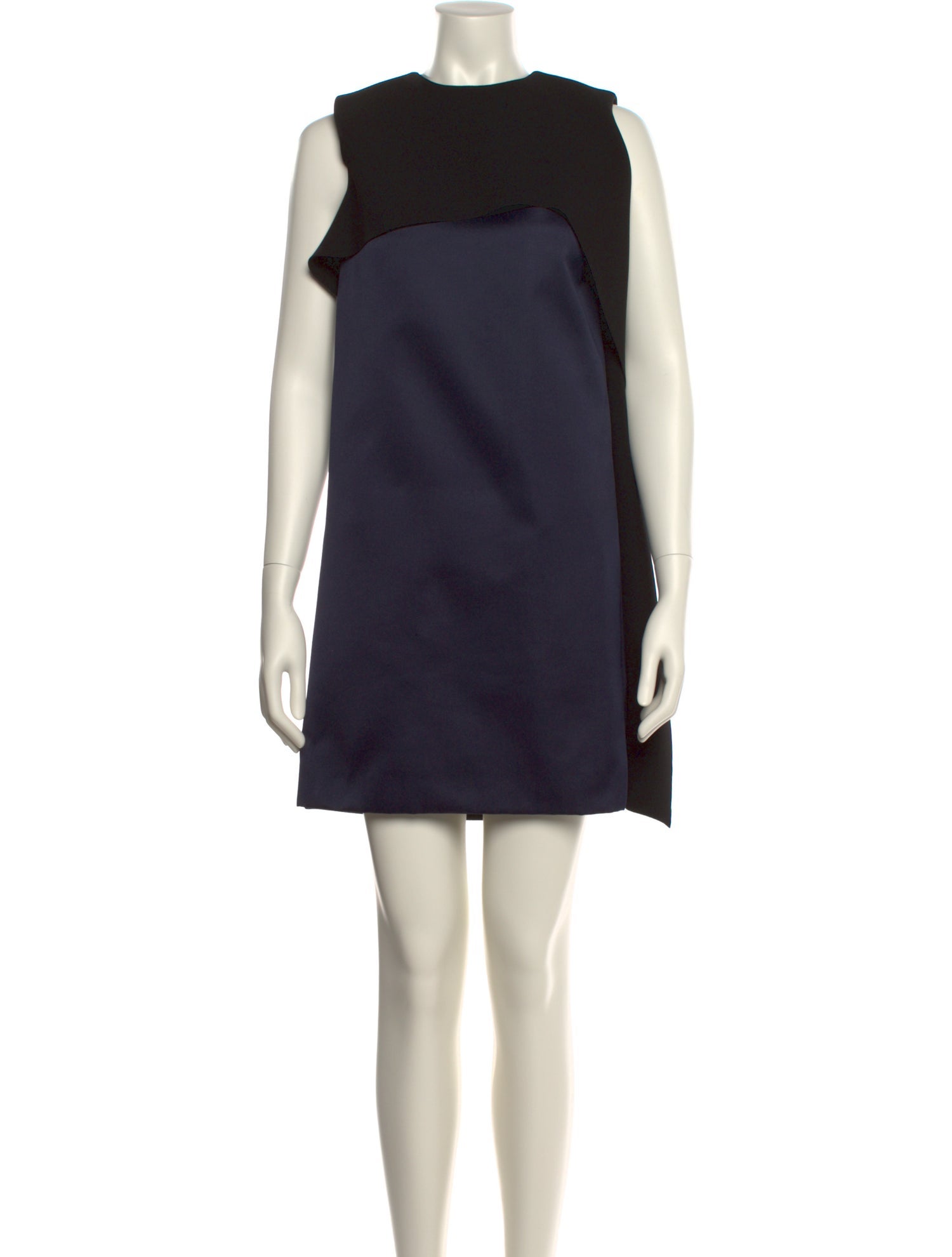 Balenciaga Crew Neck Mini Dress