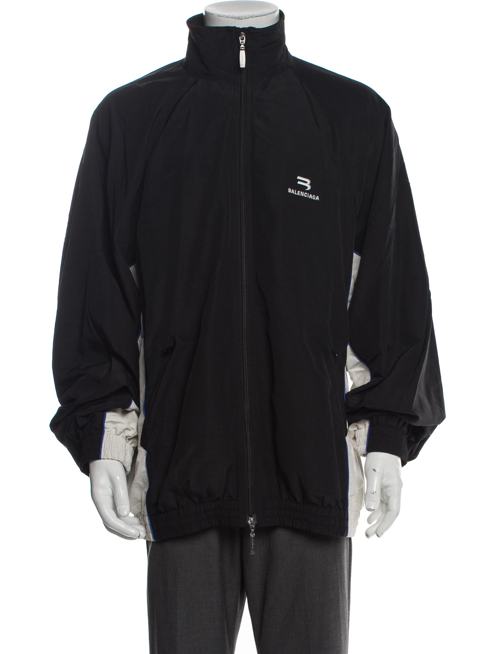 Balenciaga 2021 Sporty B Logo Windbreaker