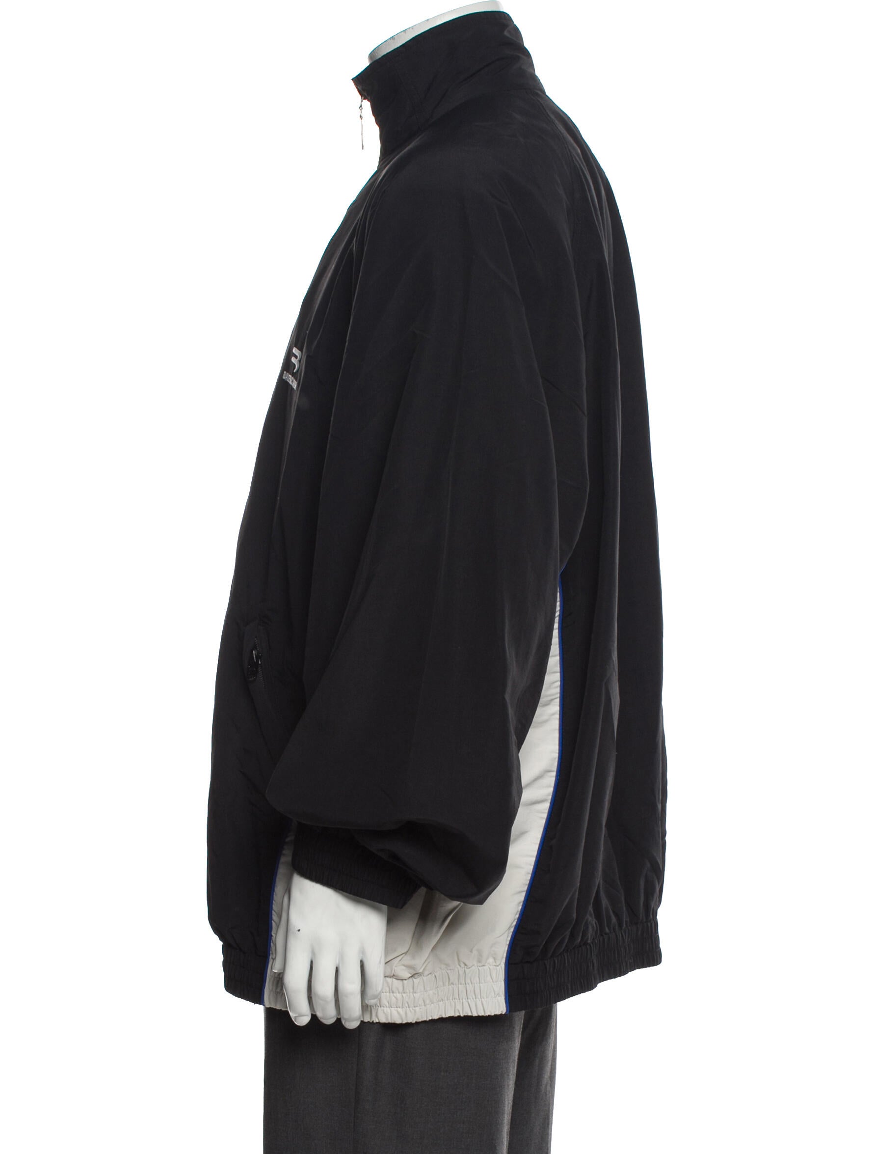 Balenciaga 2021 Sporty B Logo Windbreaker