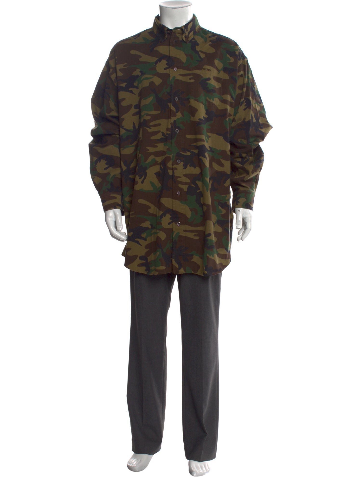 Balenciaga 2020 Signature Logo Shirt