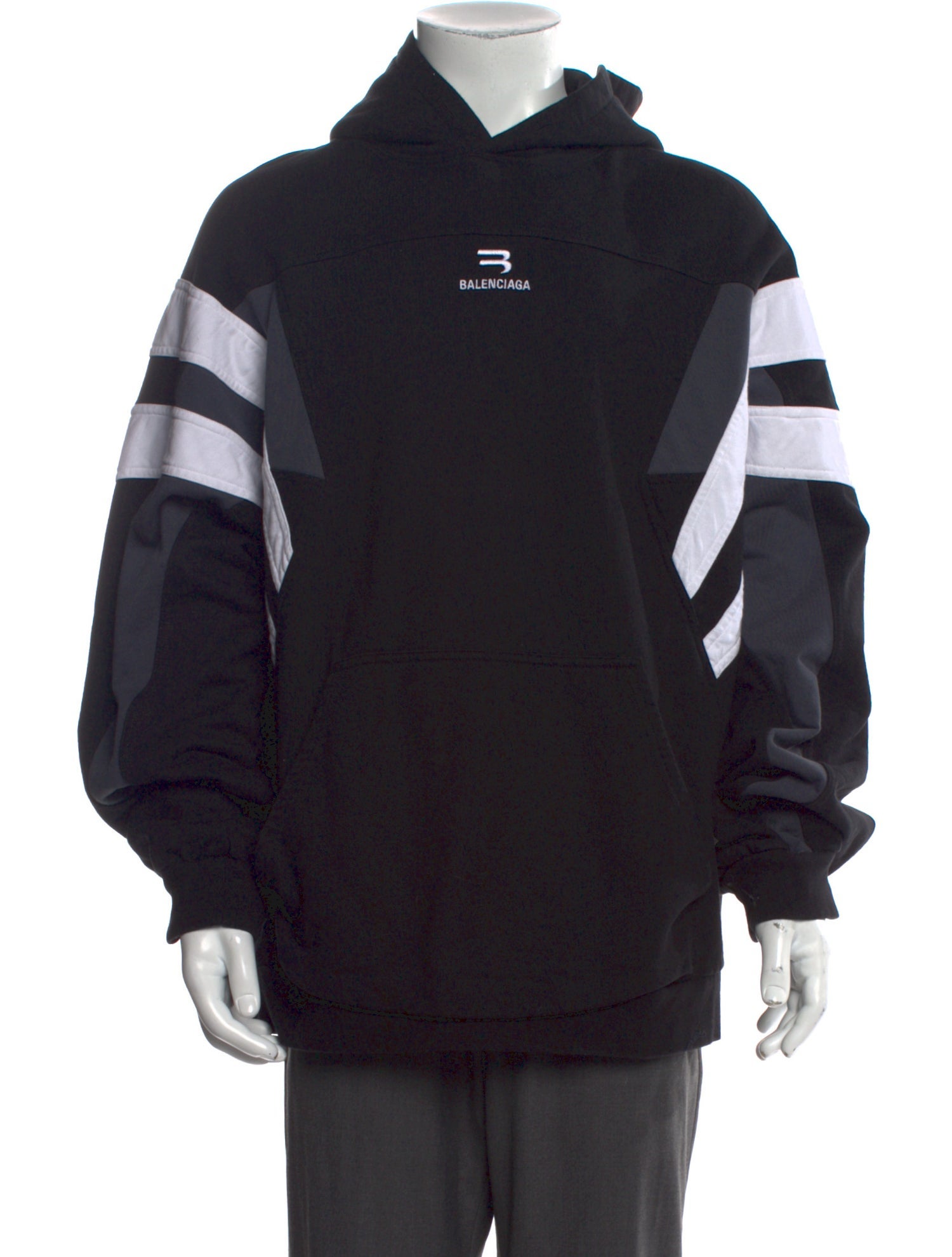 Balenciaga 2021 Sporty B Logo Hoodie