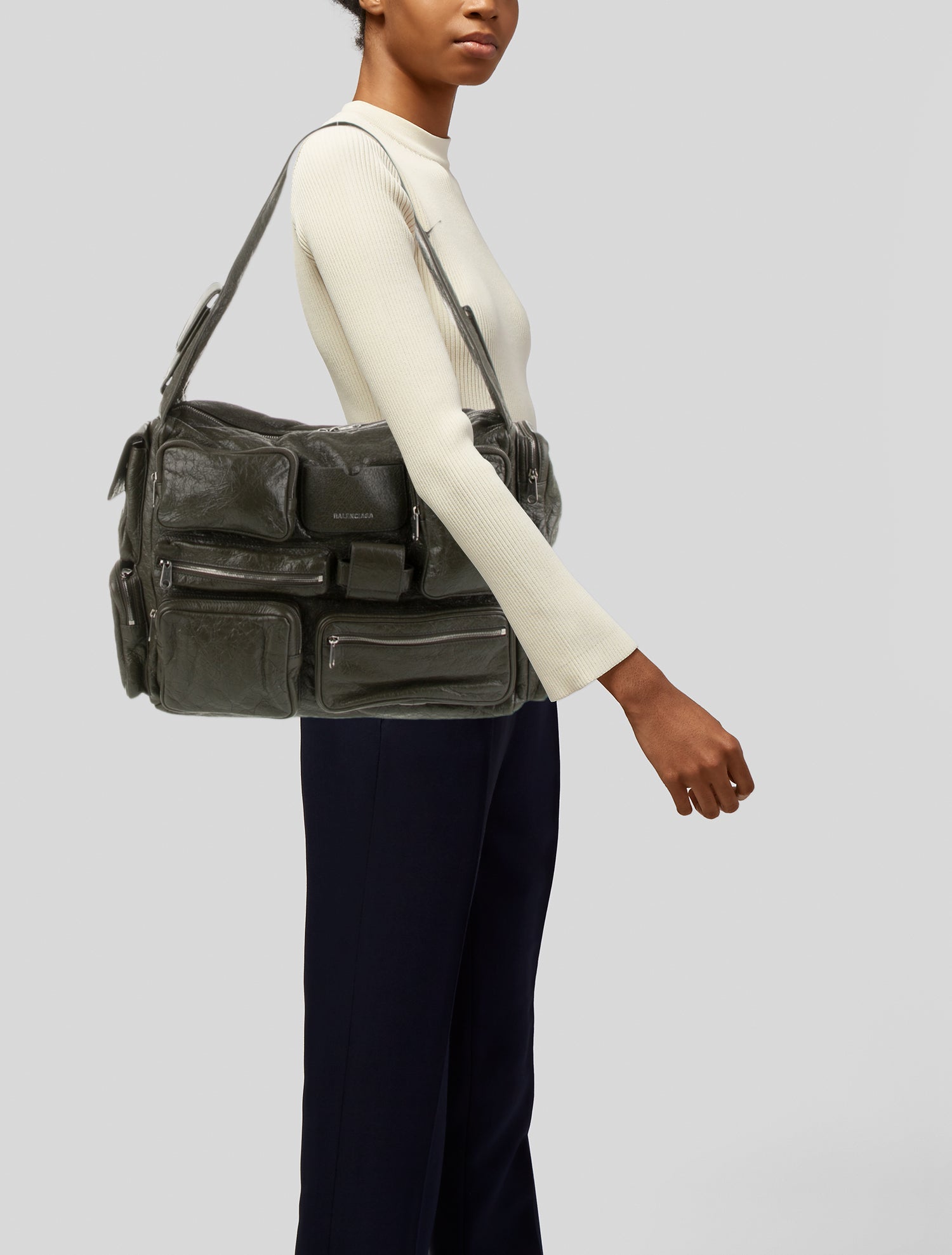 Balenciaga Leather Shoulder Bag