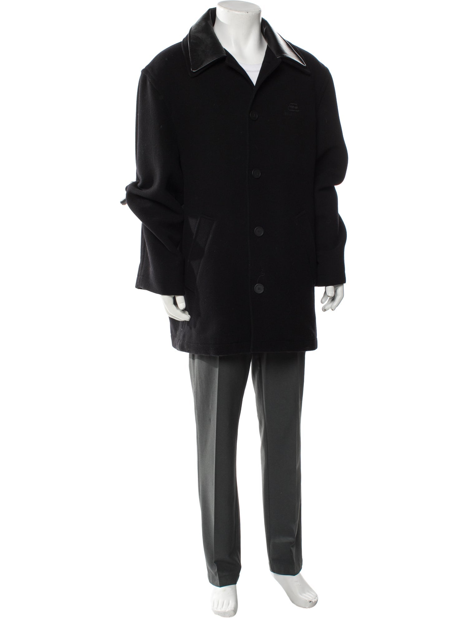 Balenciaga 2020 Wool Overcoat