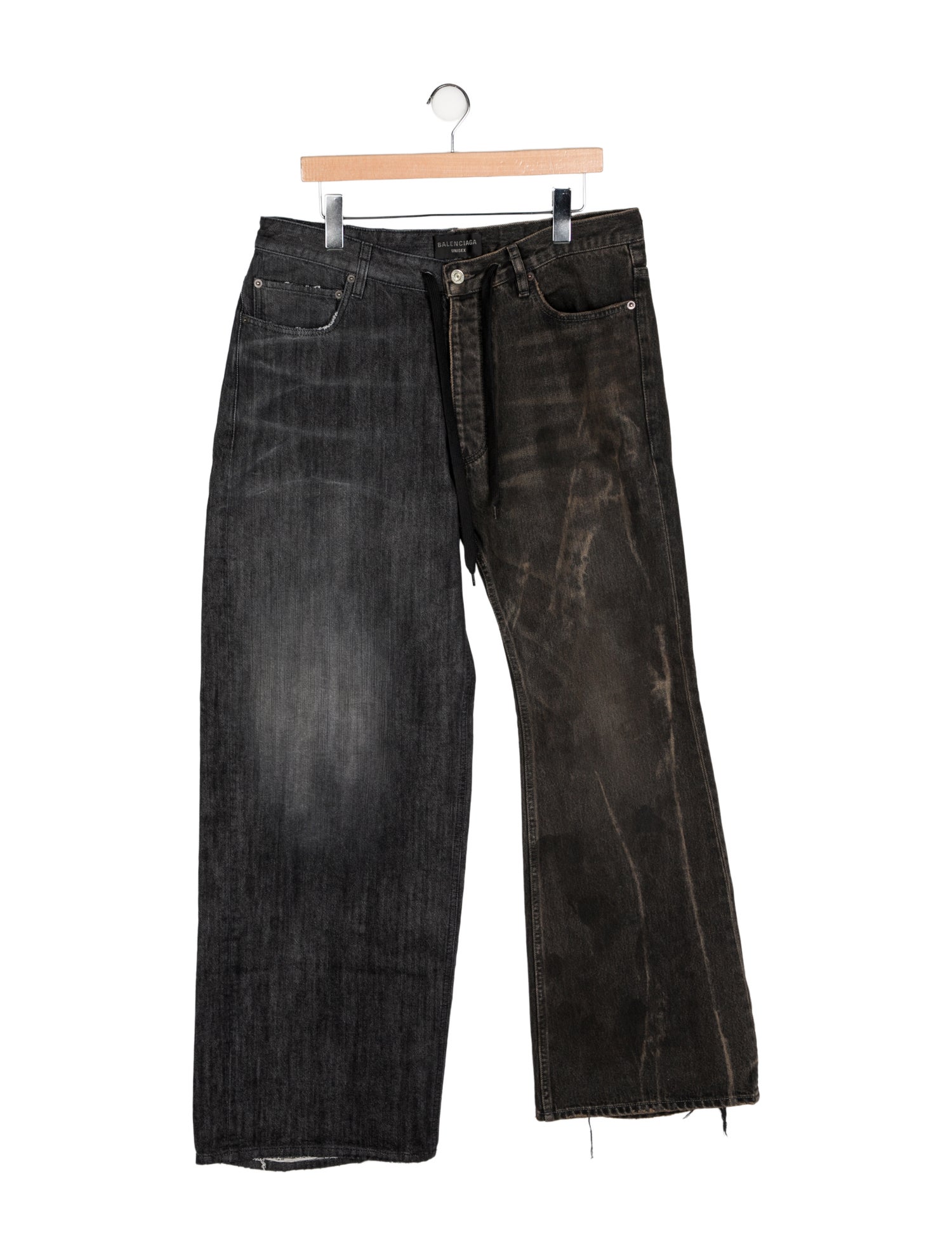 Balenciaga 2024 Fifty Fifty Hybrid Jeans