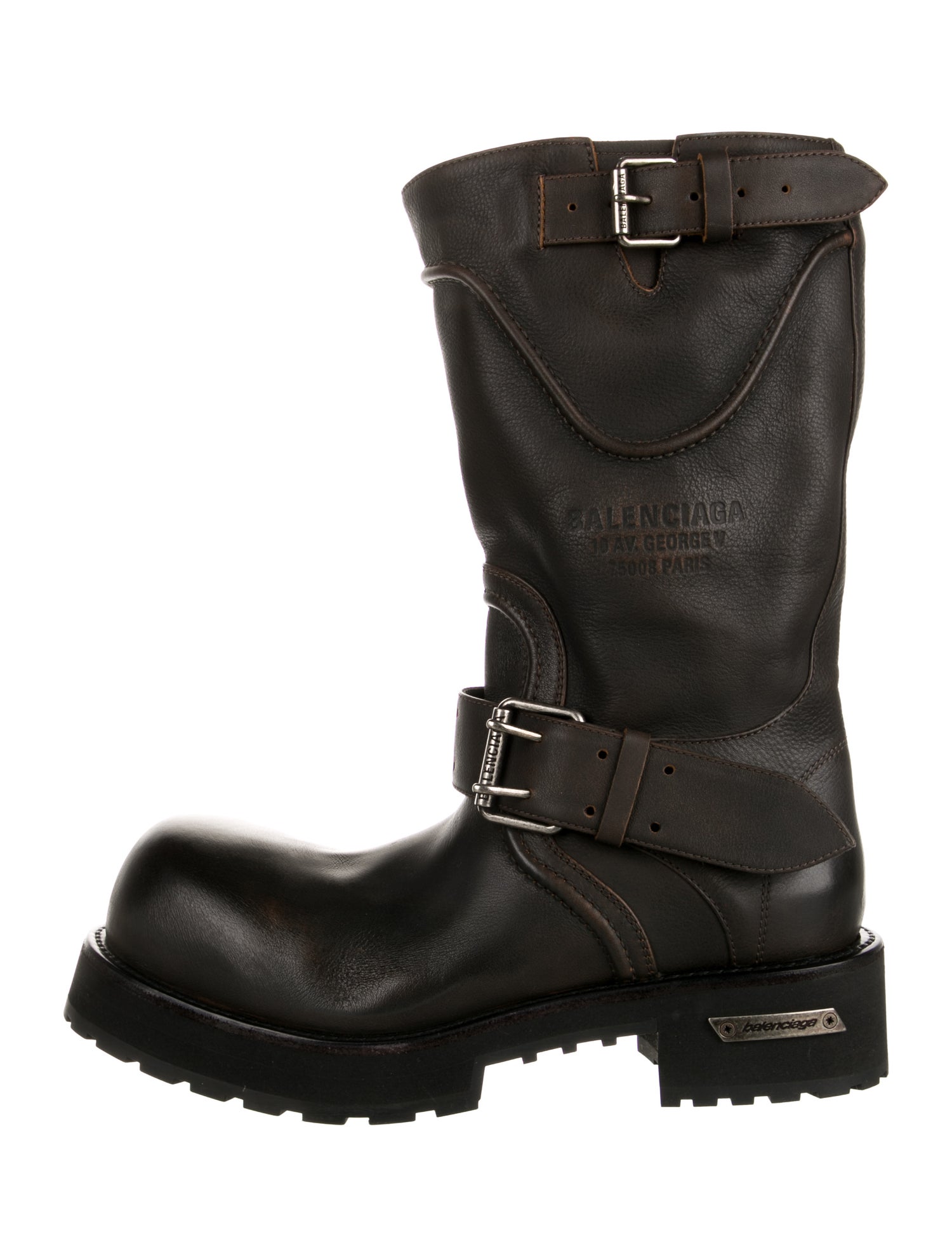 Balenciaga Leather Boots