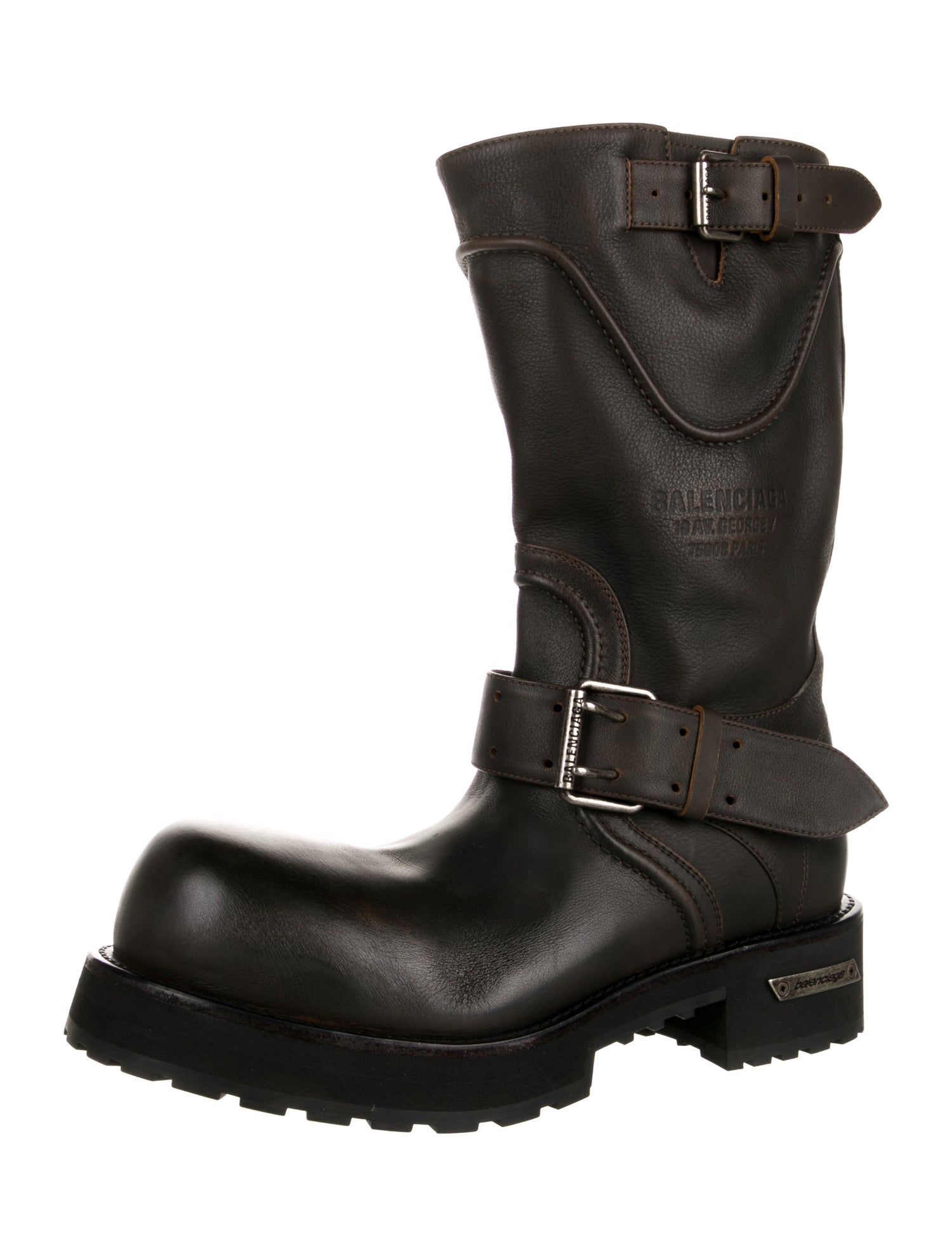 Balenciaga Leather Boots