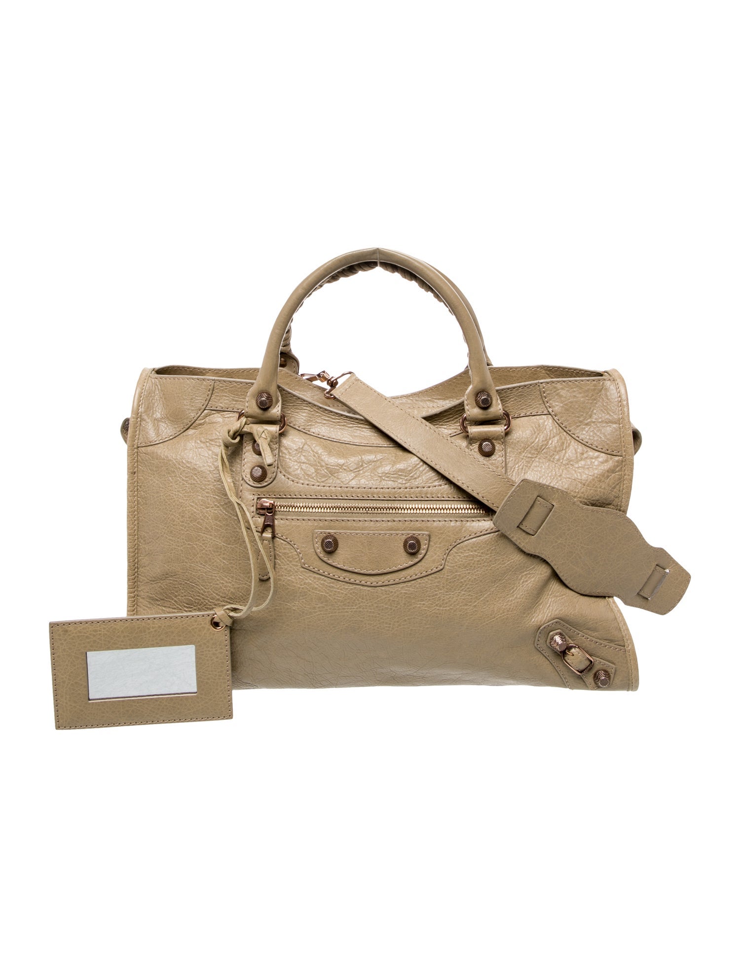 Balenciaga Leather Motocross City Giant