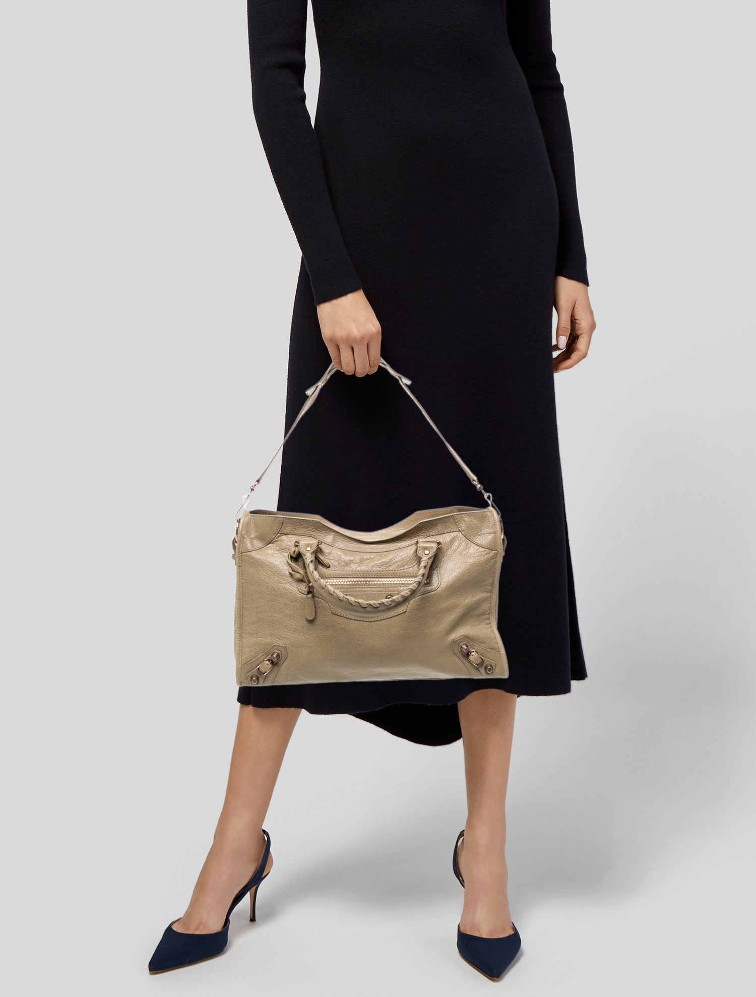 Balenciaga Leather Motocross City Giant