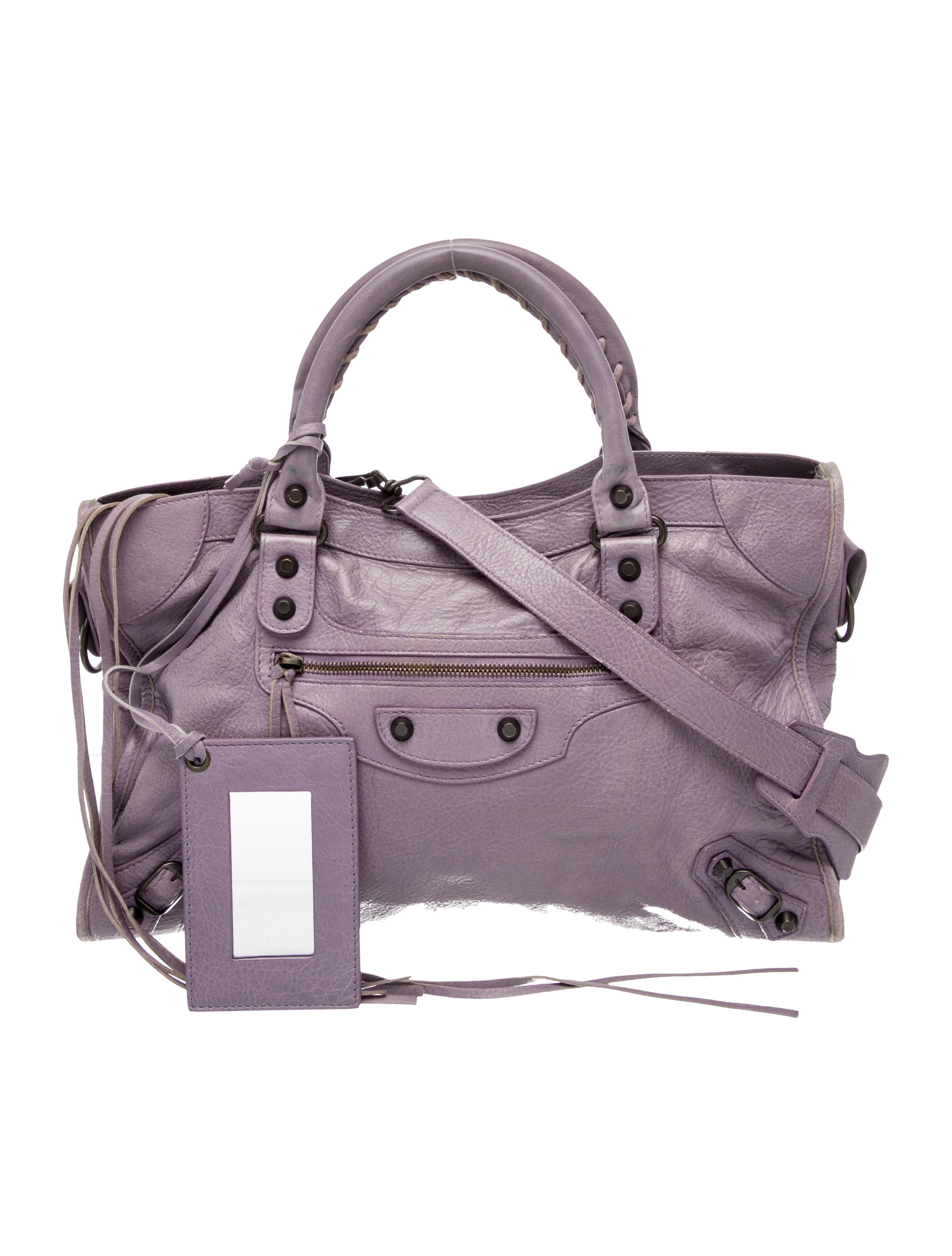 Balenciaga Leather Motocross Classic City