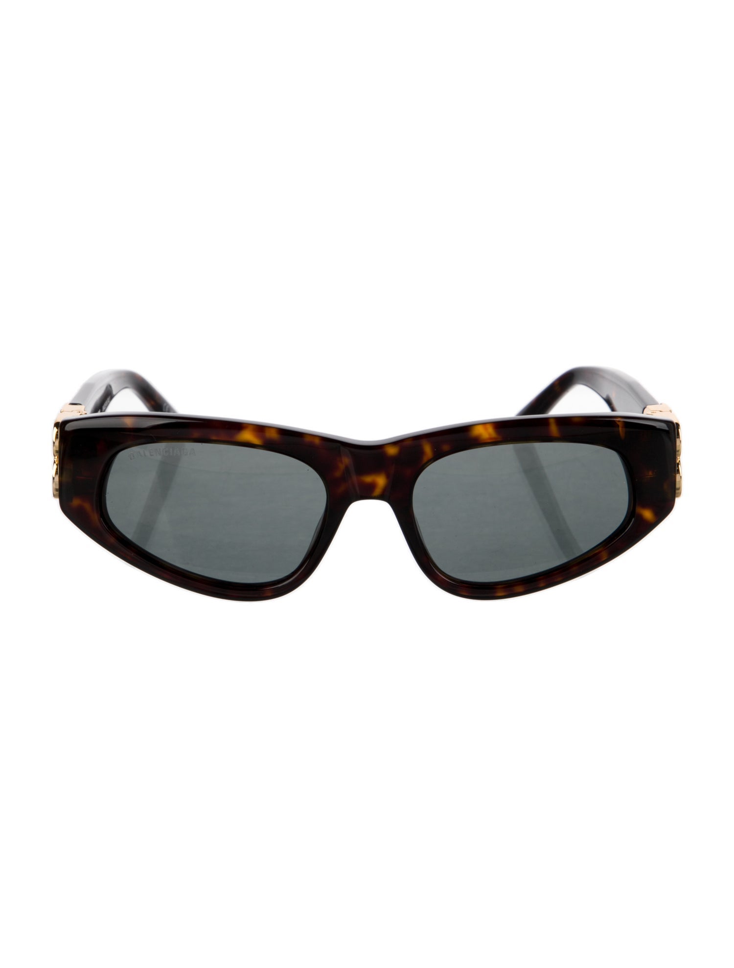 Balenciaga Square Tinted Sunglasses