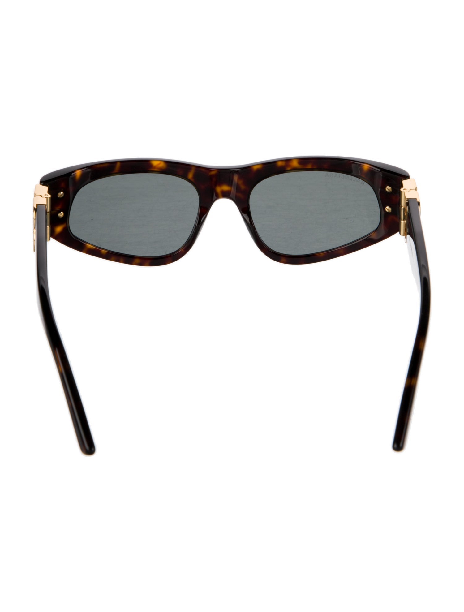 Balenciaga Square Tinted Sunglasses