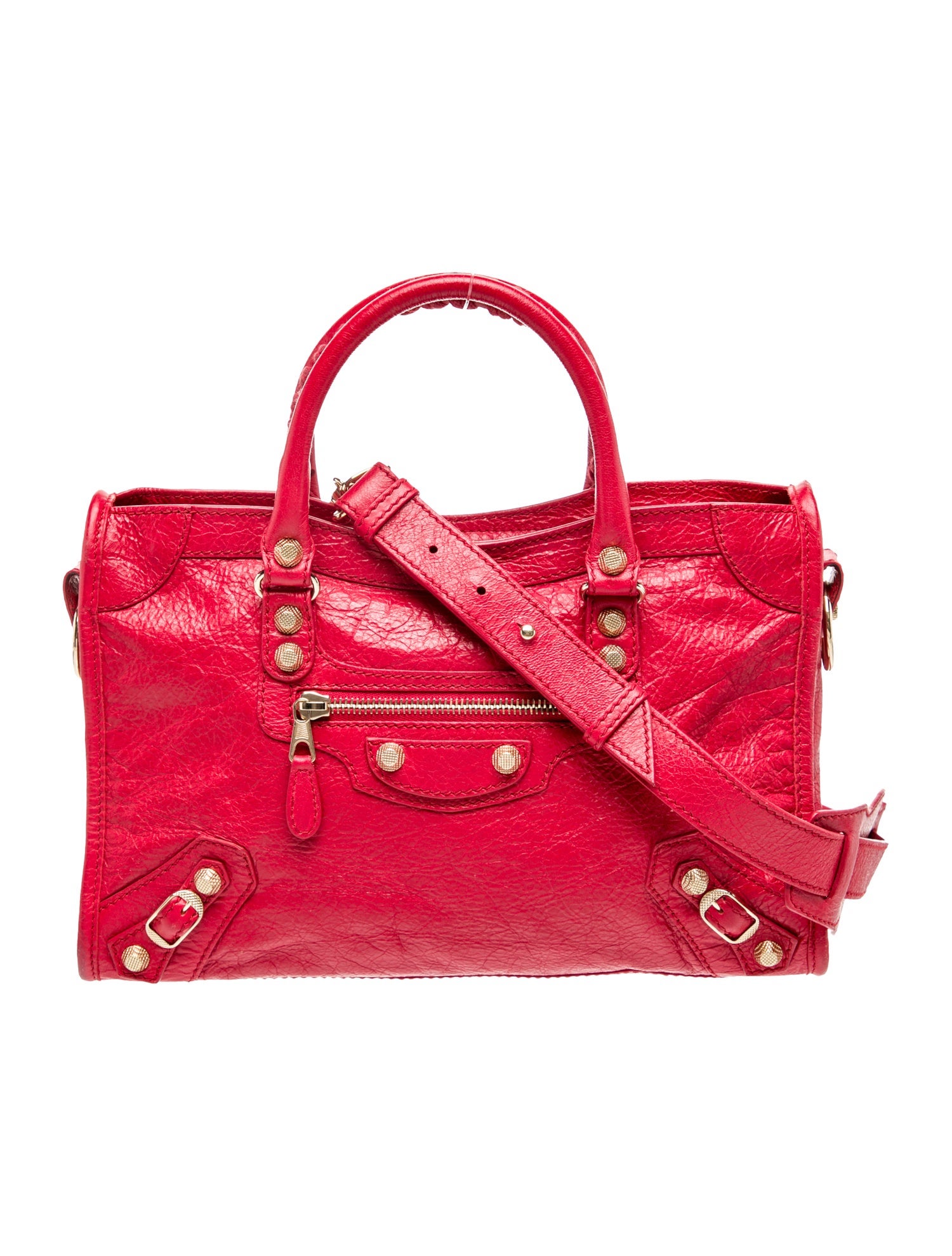 Balenciaga Leather Motocross City Giant