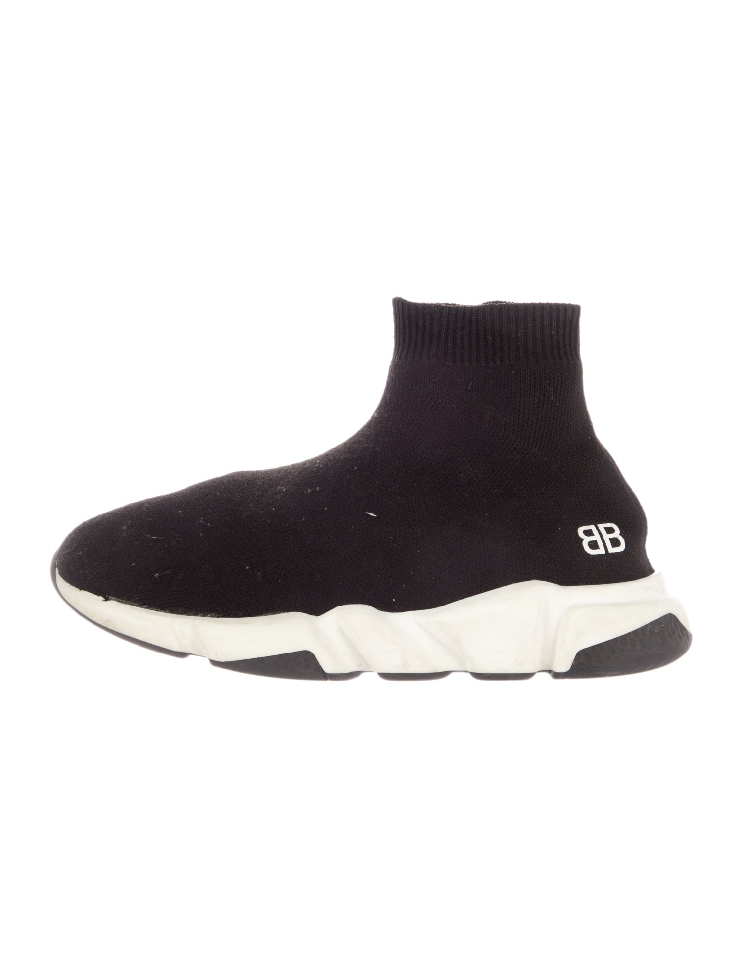 Balenciaga Kid Boy's Knit Slip On Sneaker