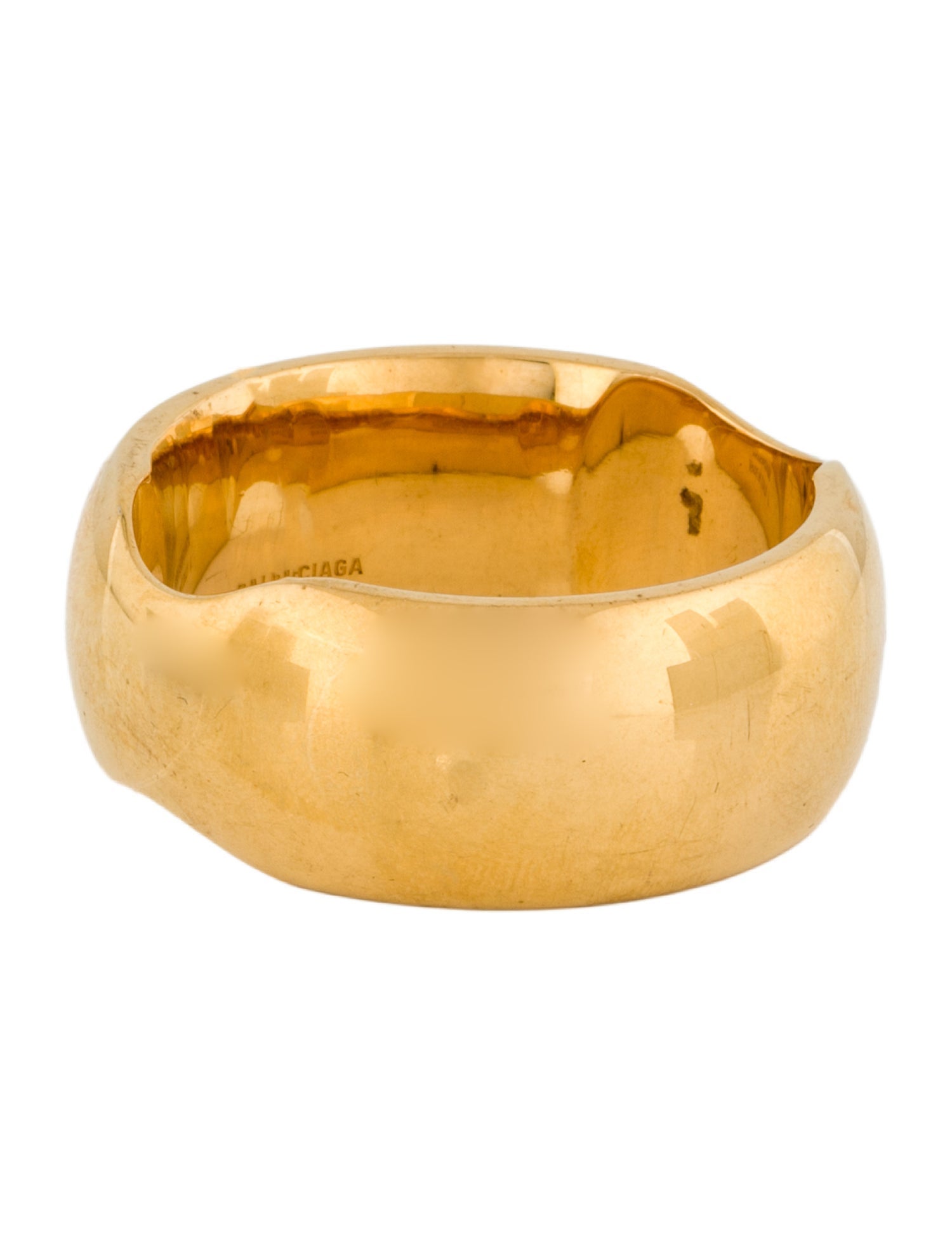Balenciaga Double Finger Band Ring