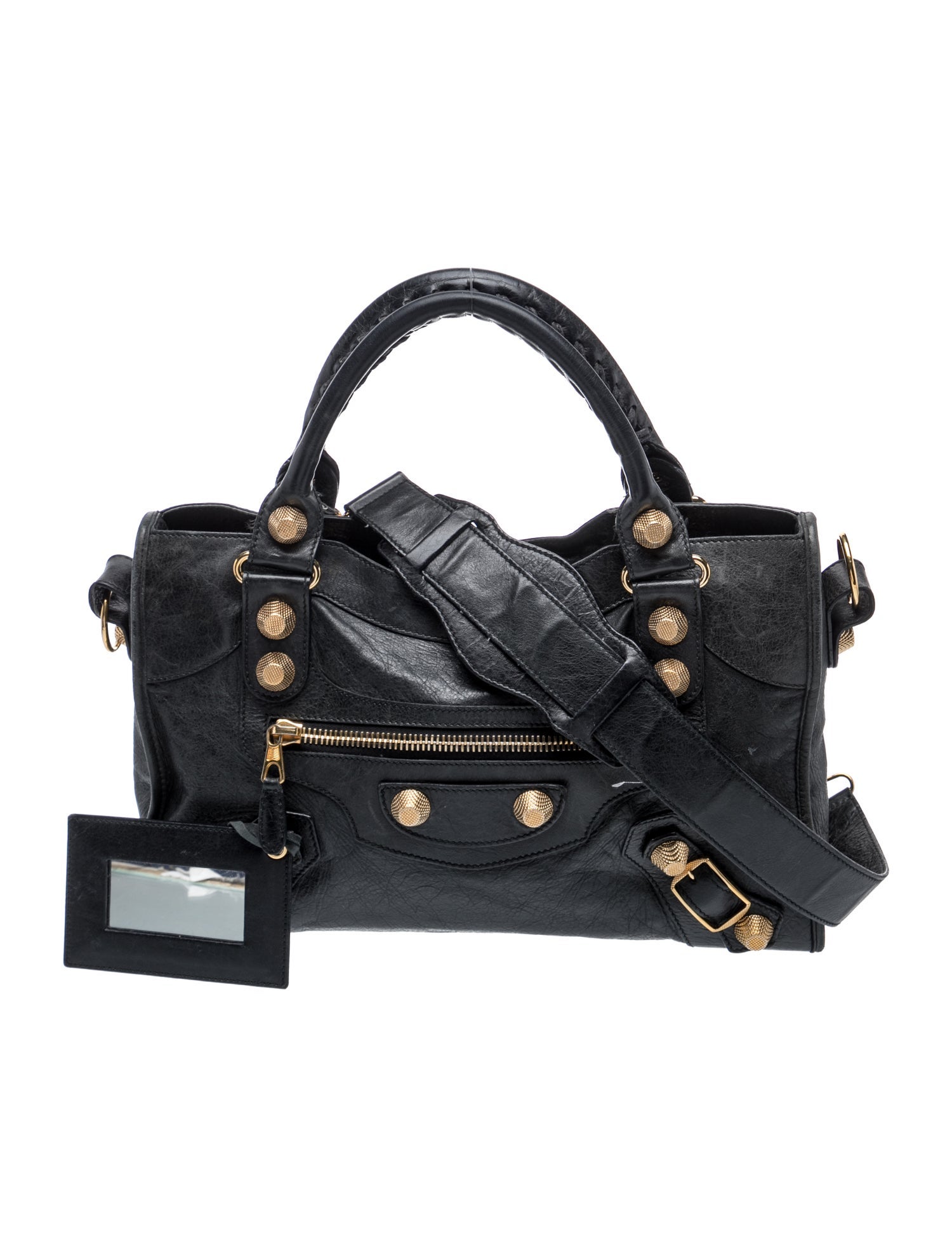 Balenciaga Leather Motocross City Giant