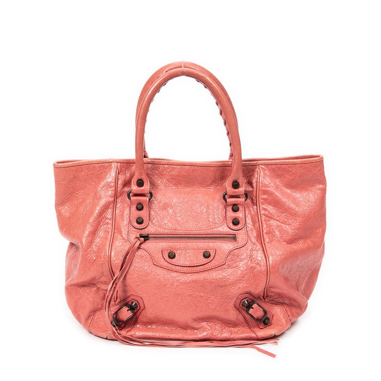 Balenciaga Leather Small Classic Sunday Tote