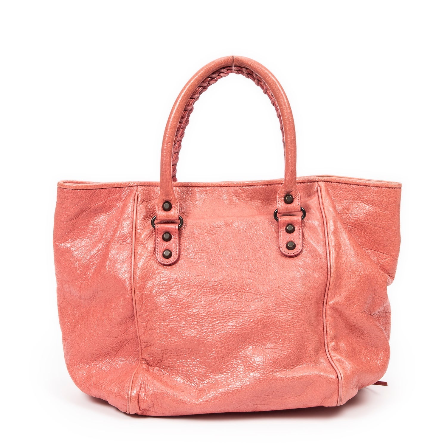 Balenciaga Leather Small Classic Sunday Tote