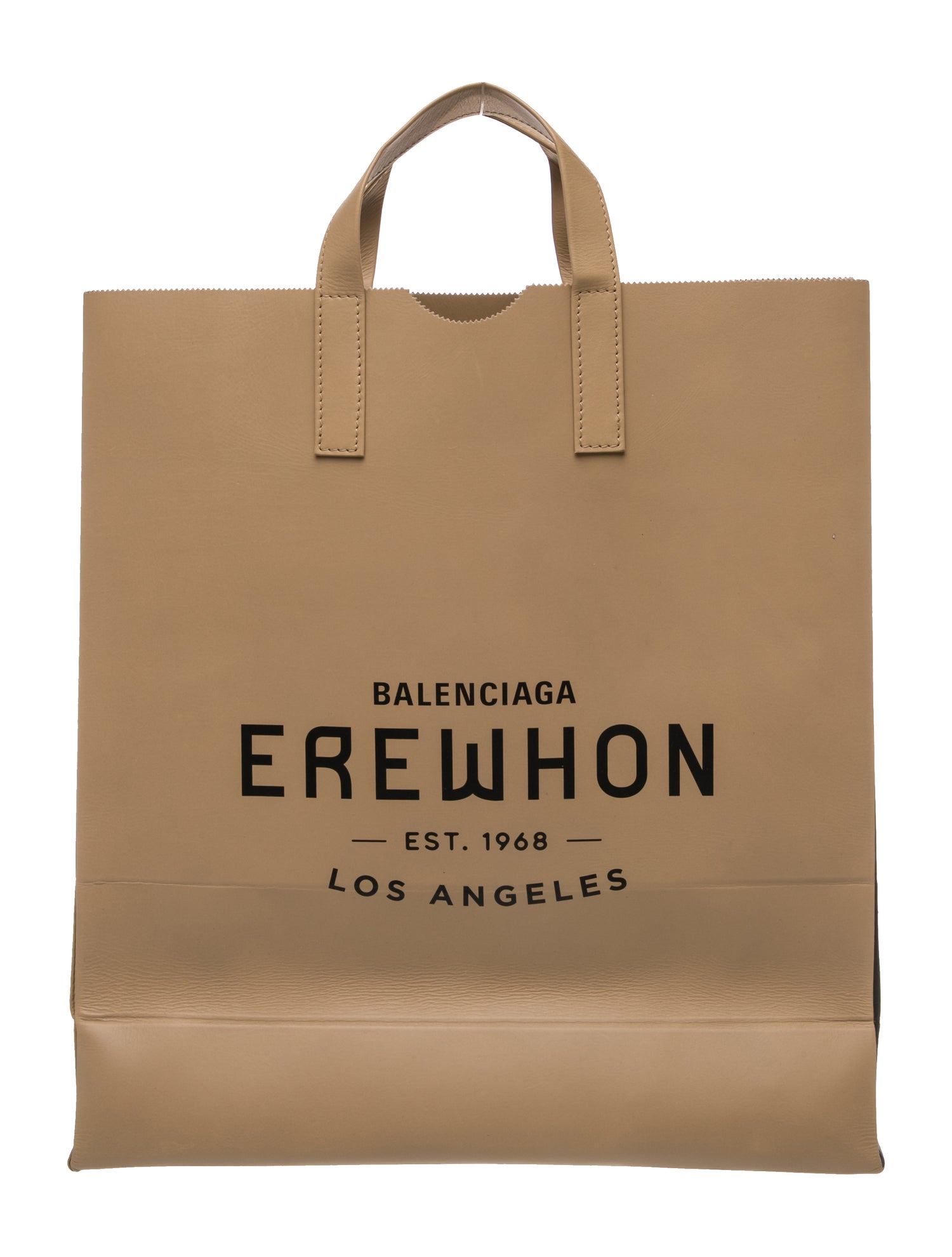 Balenciaga Leather x Erewhon - Black Totes, Handbags - BAL368014
