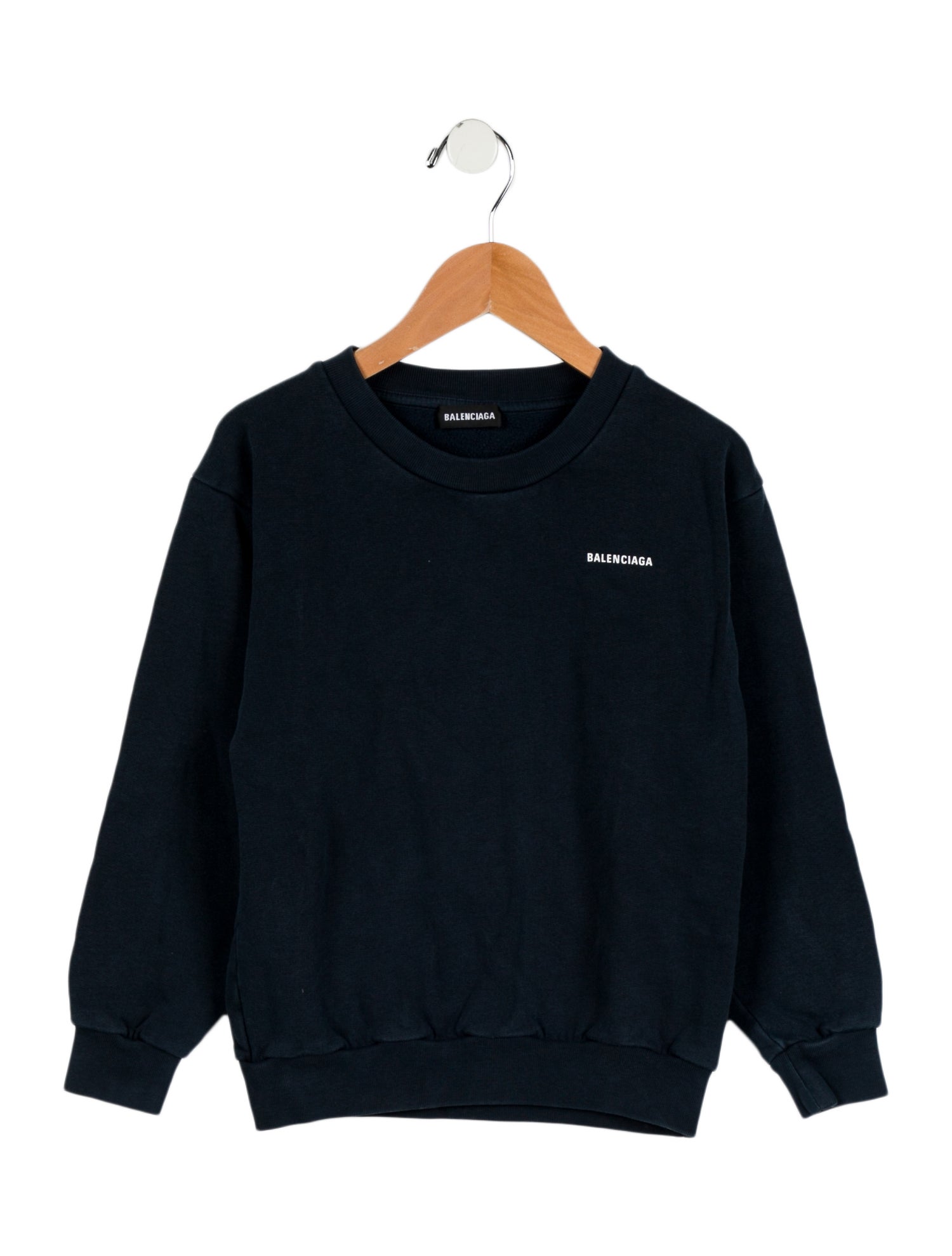 Balenciaga Boys' Solid Sweatshirt