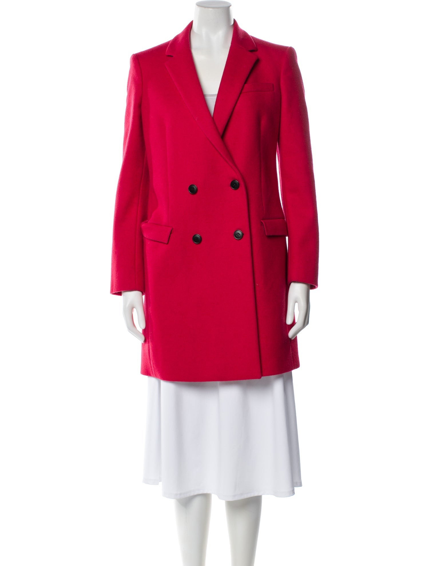 Balenciaga 2013 Virgin Wool Peacoat