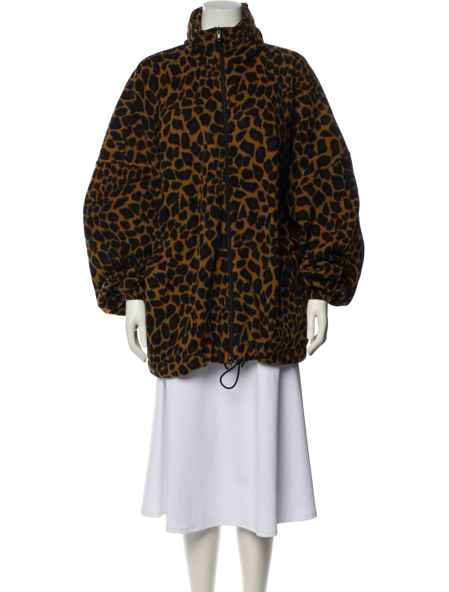 Balenciaga 2018 Animal Print Jacket